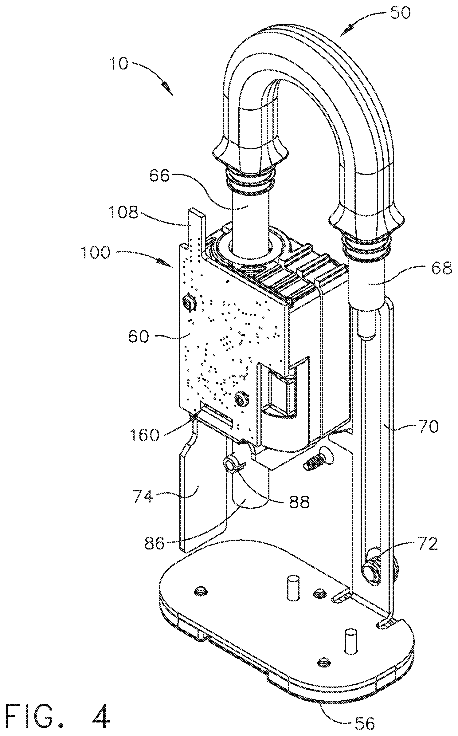 Patent US12480333 Figure 4 – Electronic lockbox