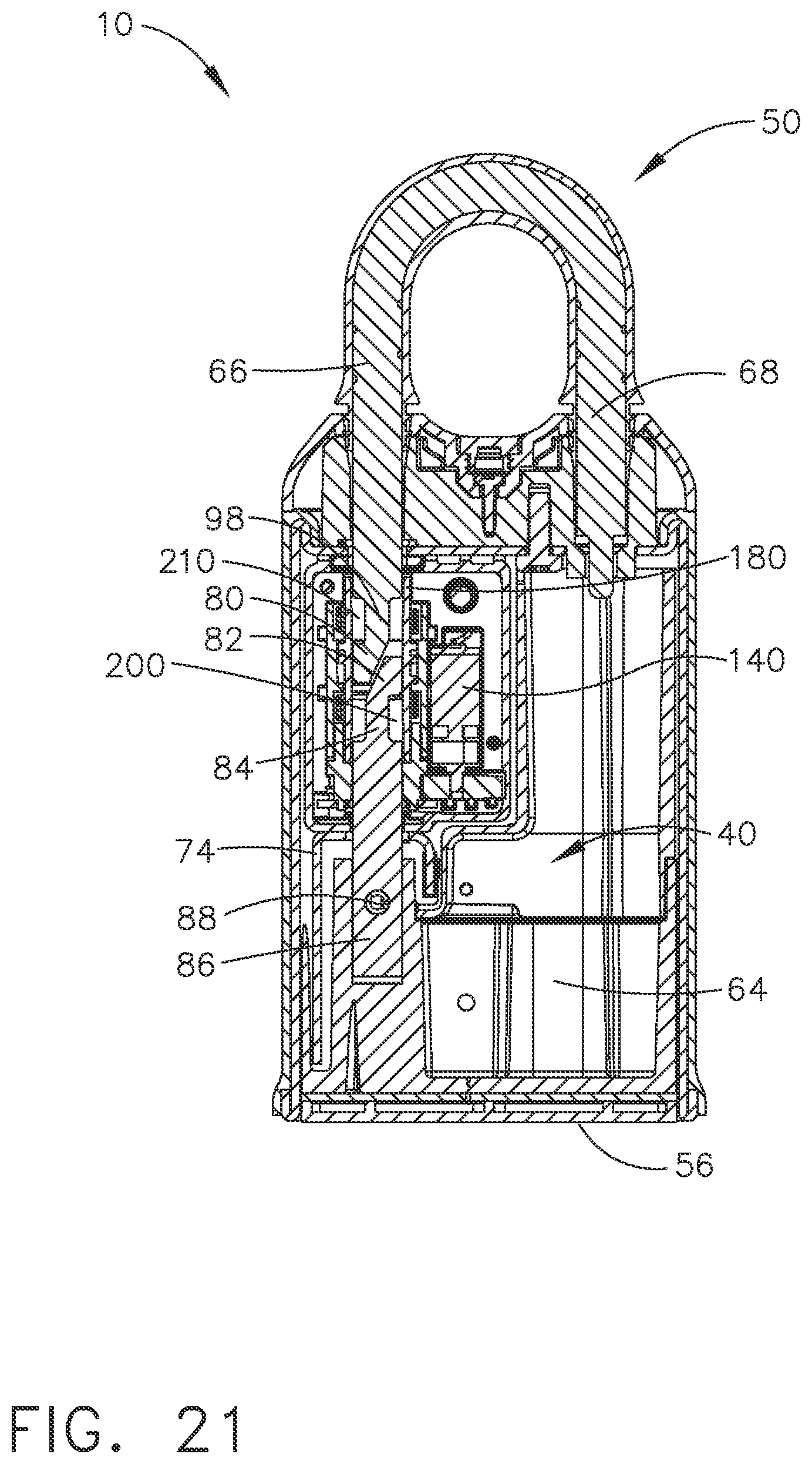 Patent US12480333 Figure 19 – Electronic lockbox
