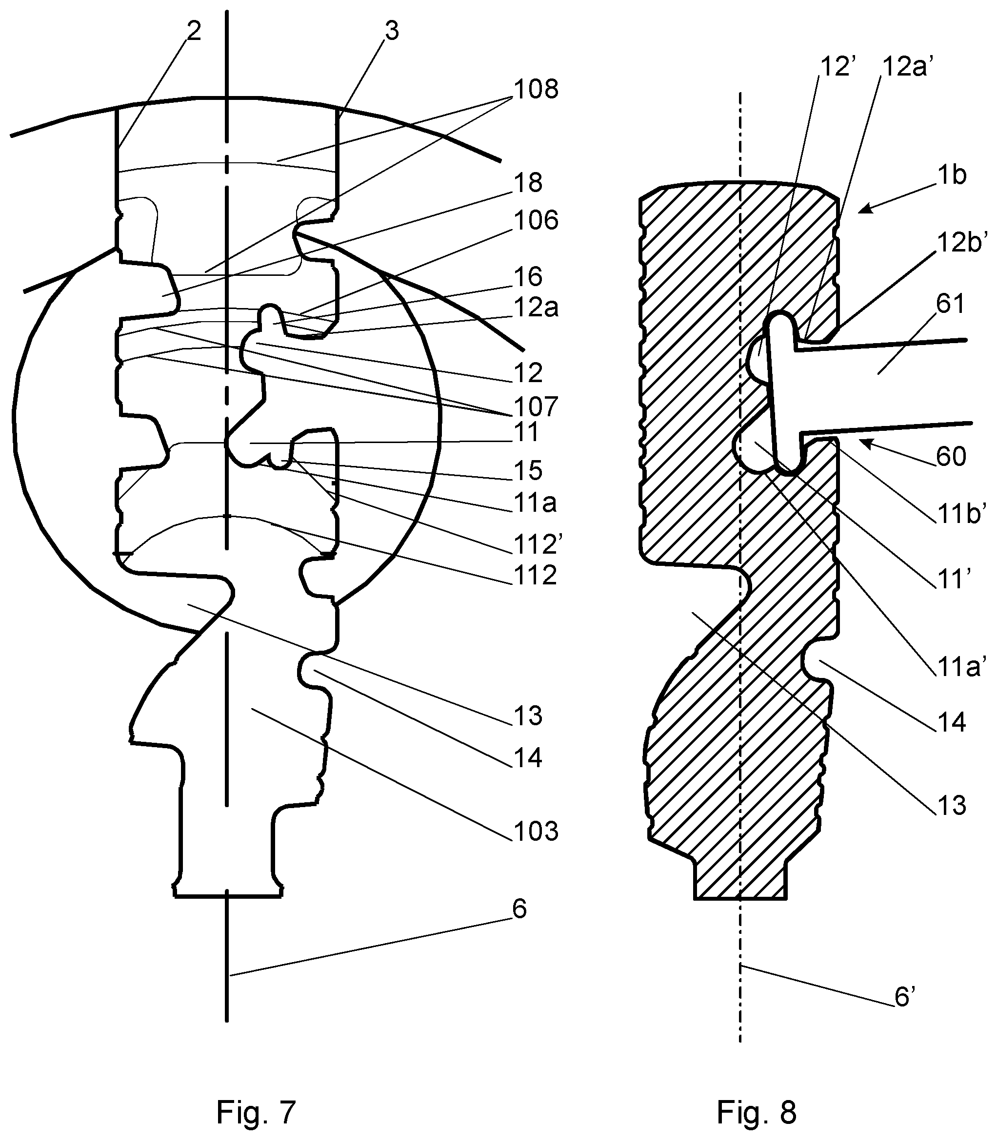 Patent US12480334 Figure 6 – Flat key for a locking cylinder