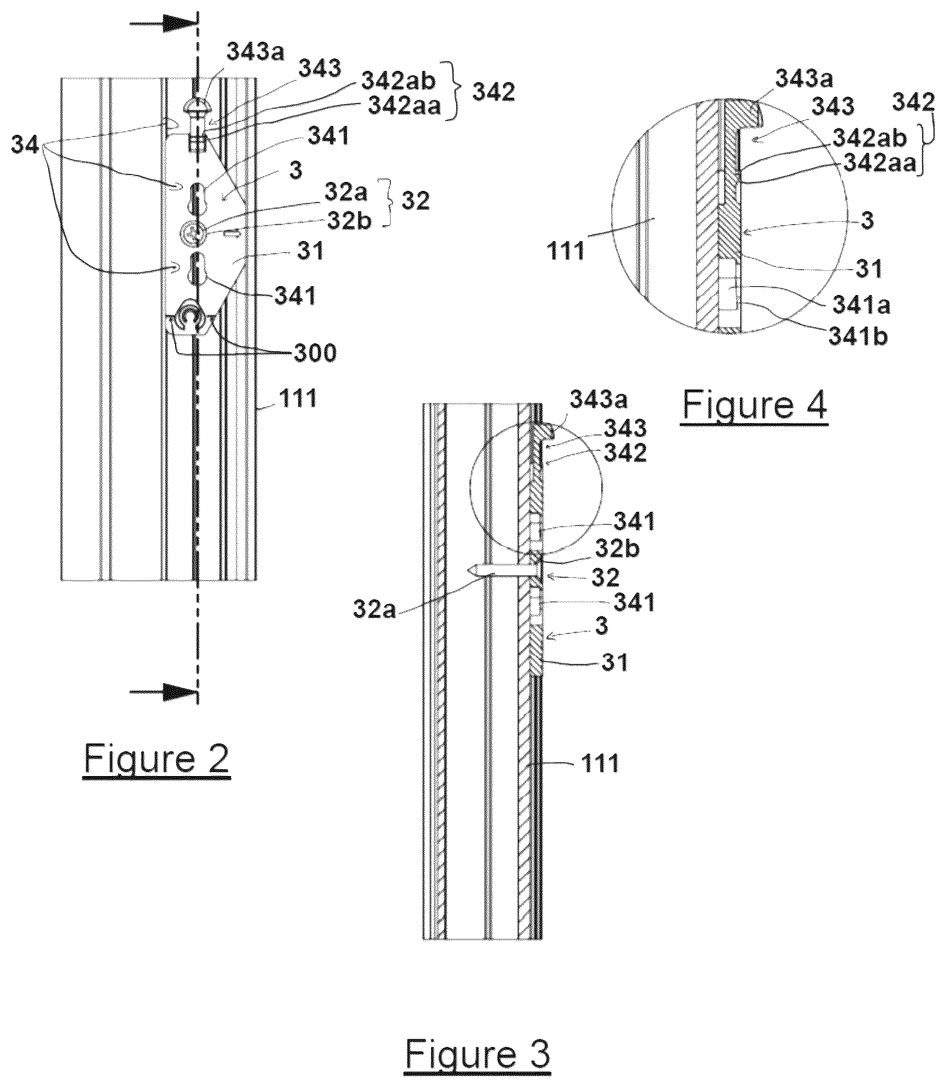 Patent US12480335 Figure 2 – Module and an attachment system