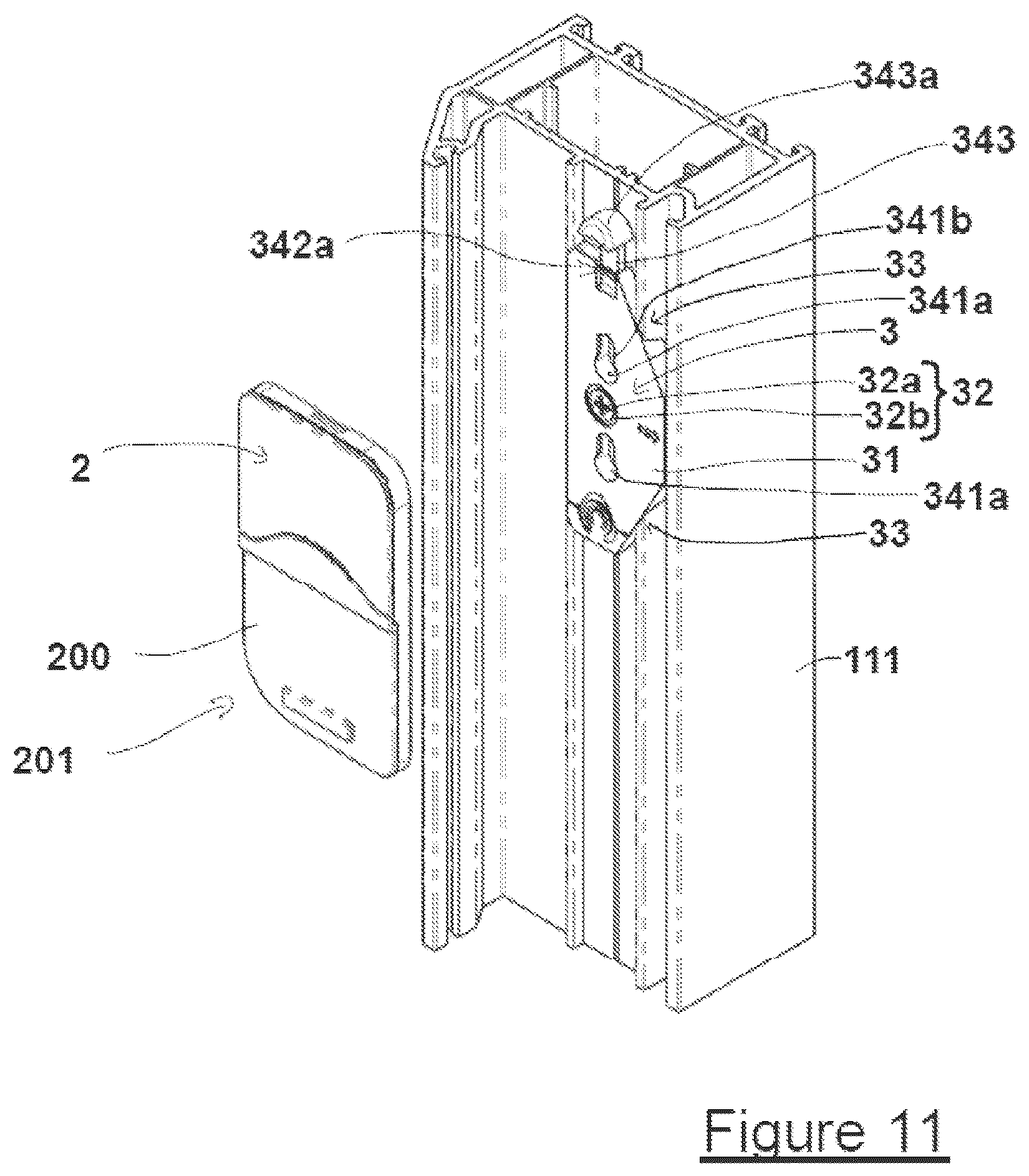 Patent US12480335 Figure 6 – Module and an attachment system