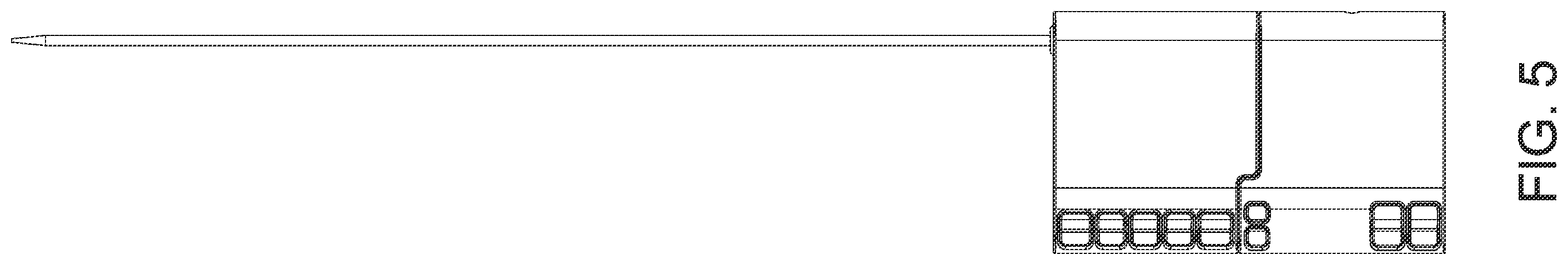 Patent US12480340 Figure 5 – Locator for cable lock