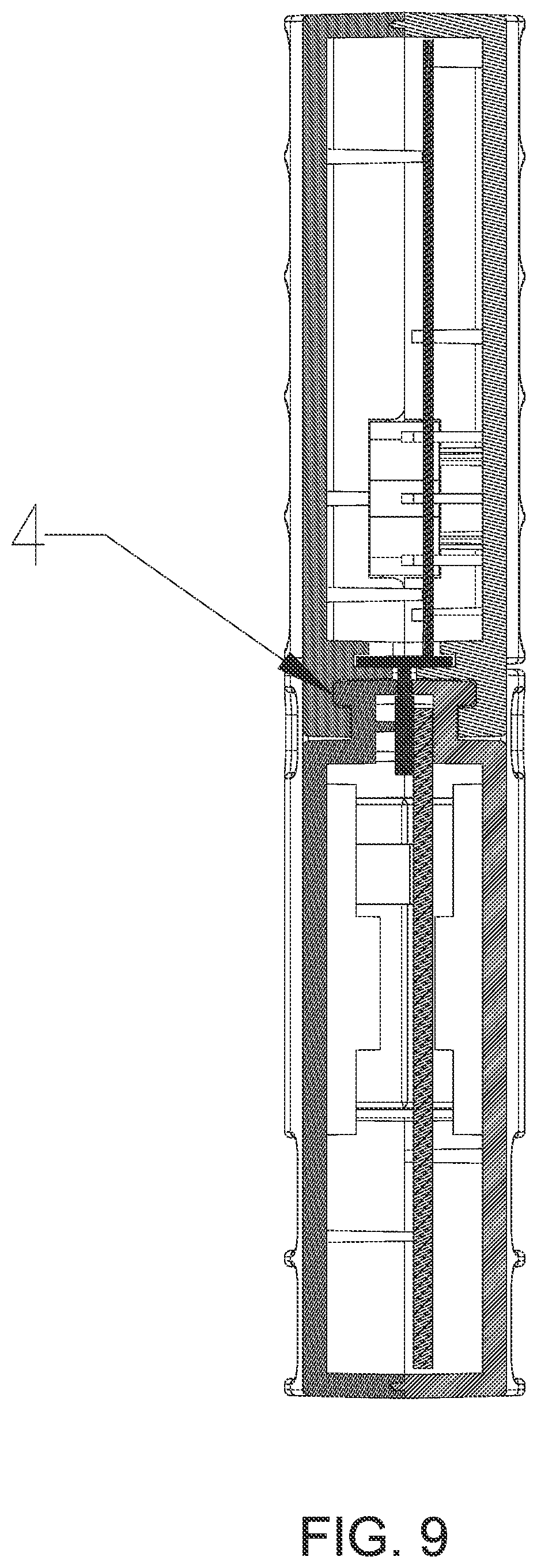Patent US12480340 Figure 9 – Locator for cable lock