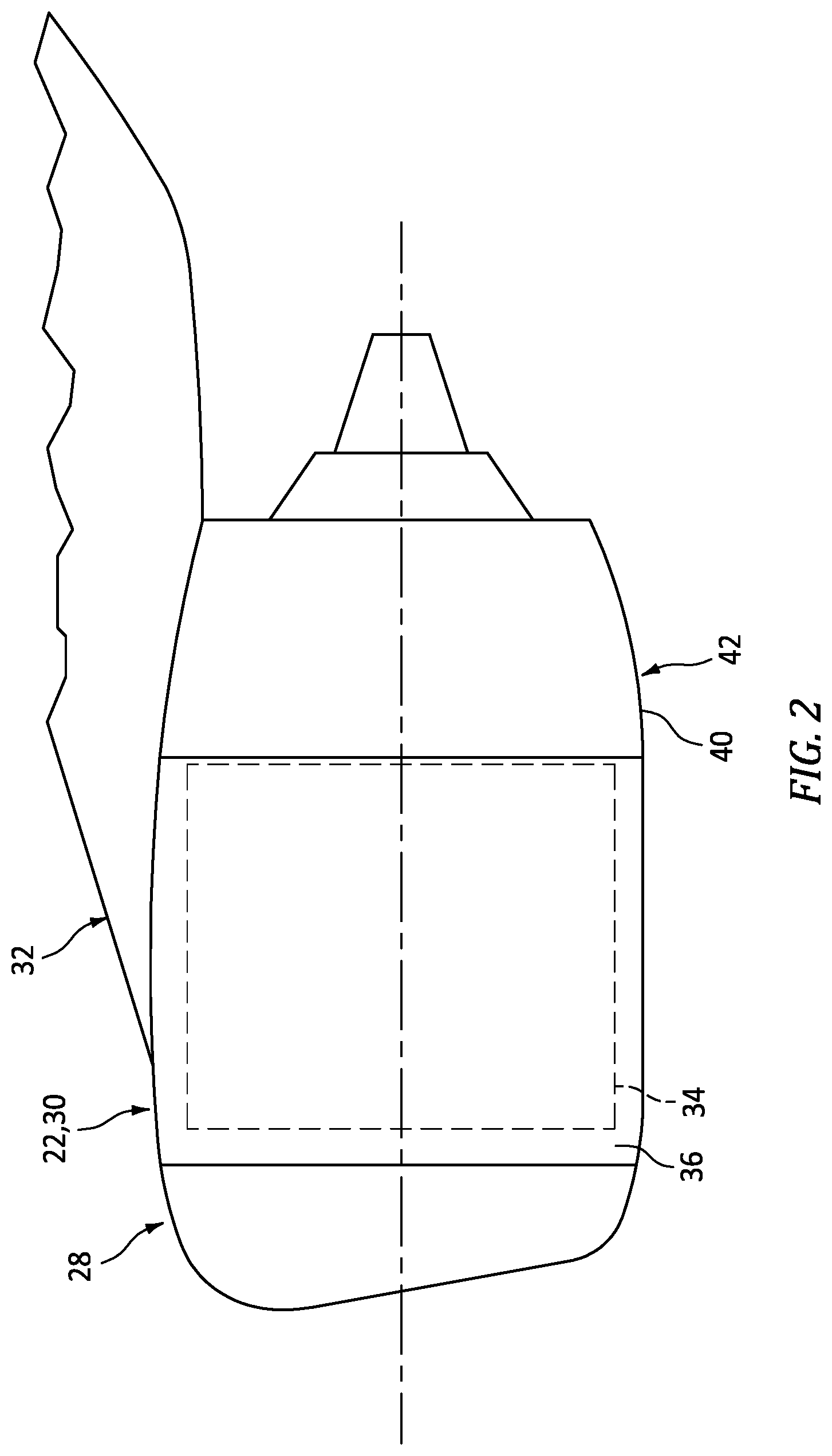 Patent US12480342 Figure 2 – Aircraft latch assembly with lock