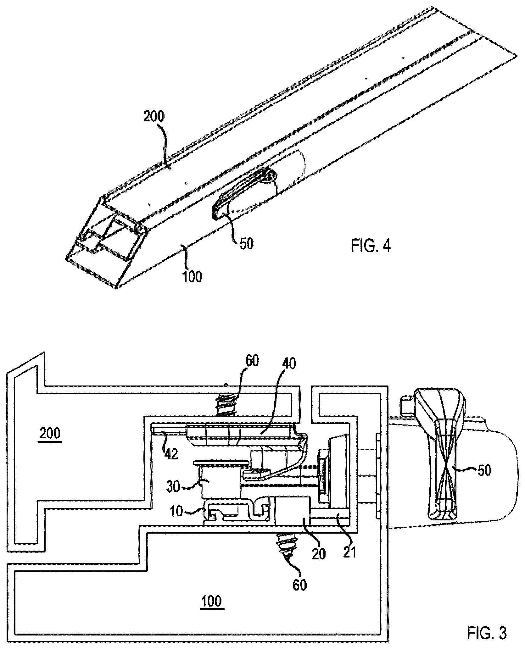 Patent US12480343 Figure 3 – Casement window lock bar