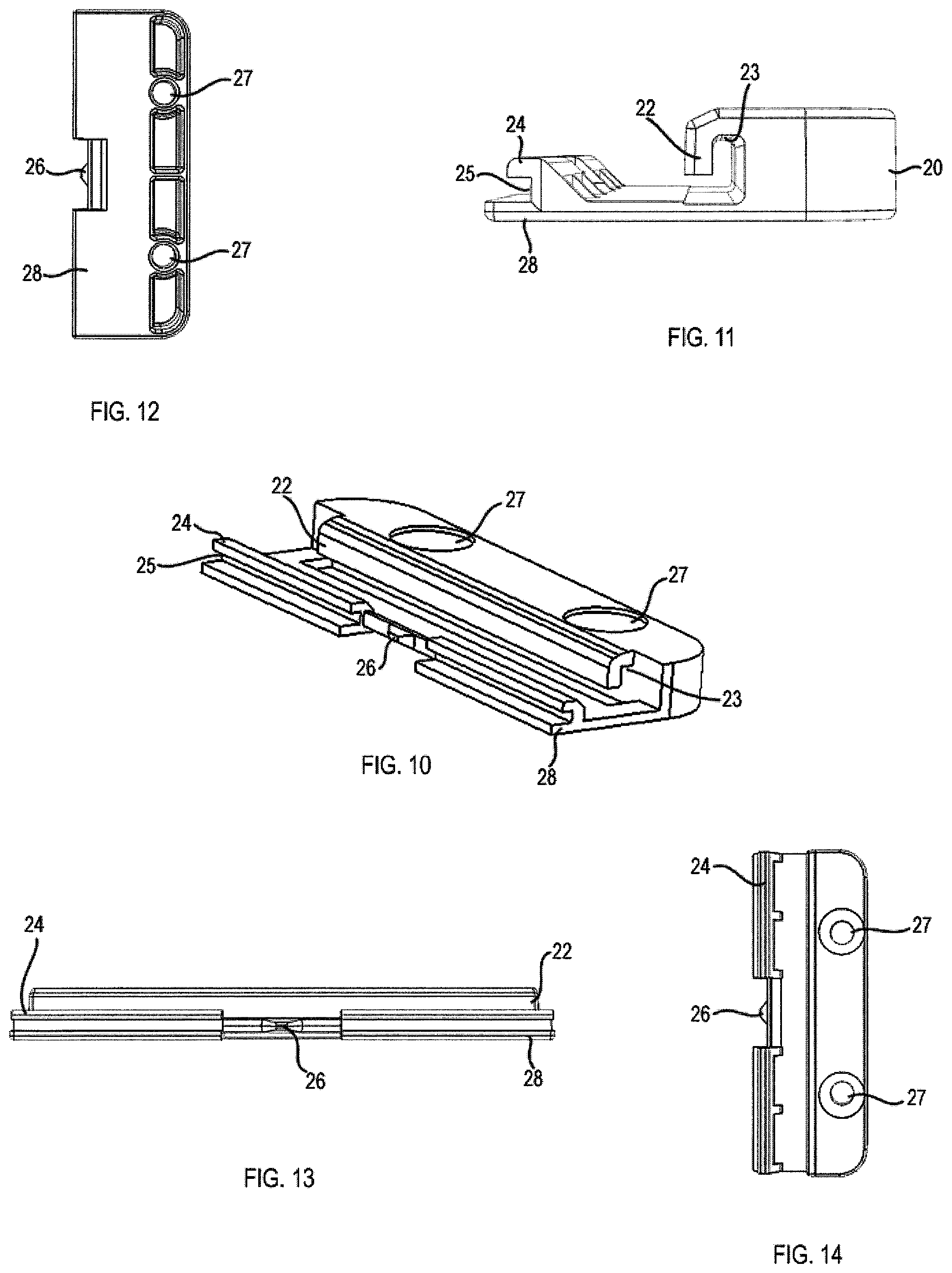 Patent US12480343 Figure 6 – Casement window lock bar