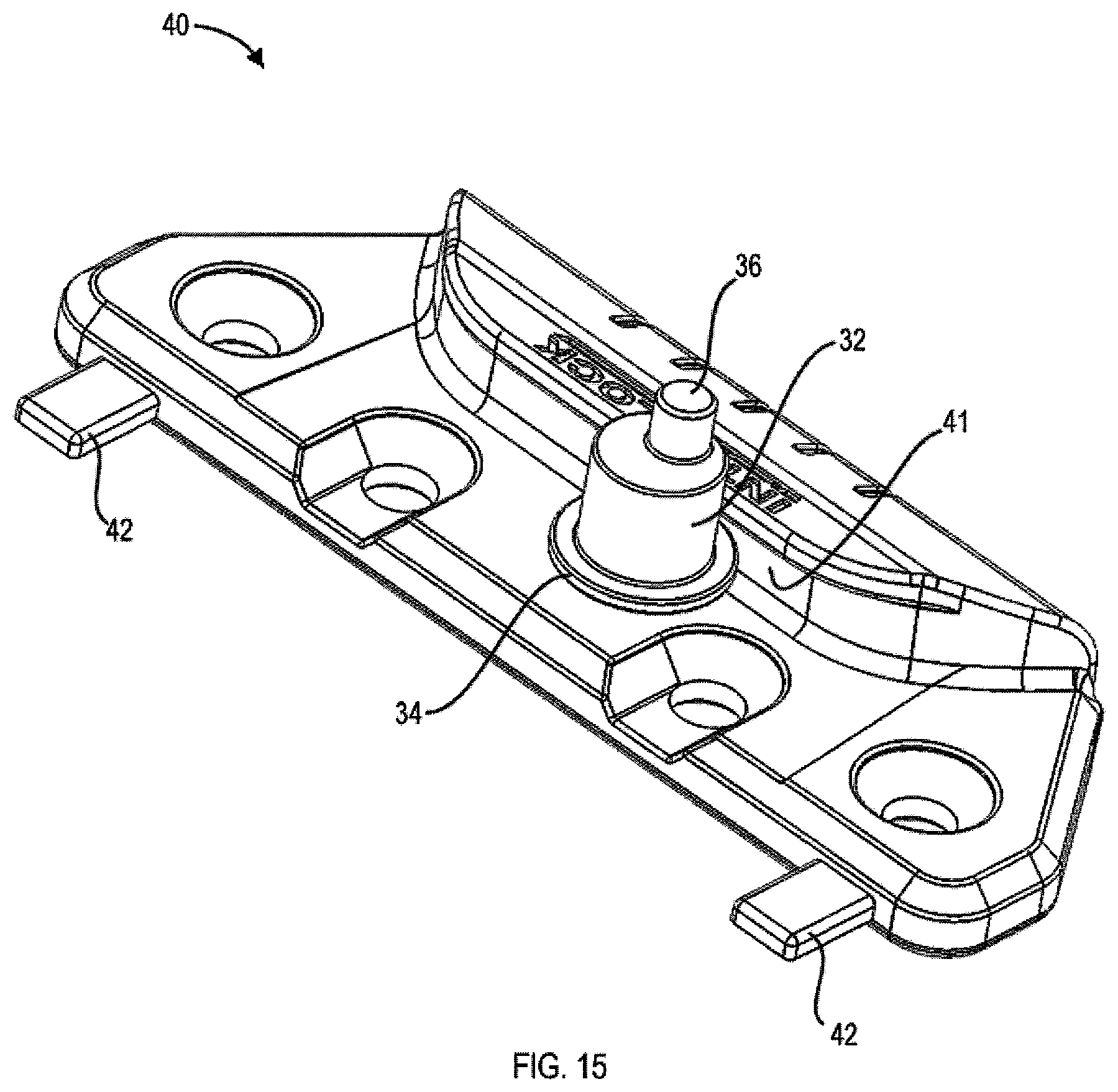 Patent US12480343 Figure 7 – Casement window lock bar