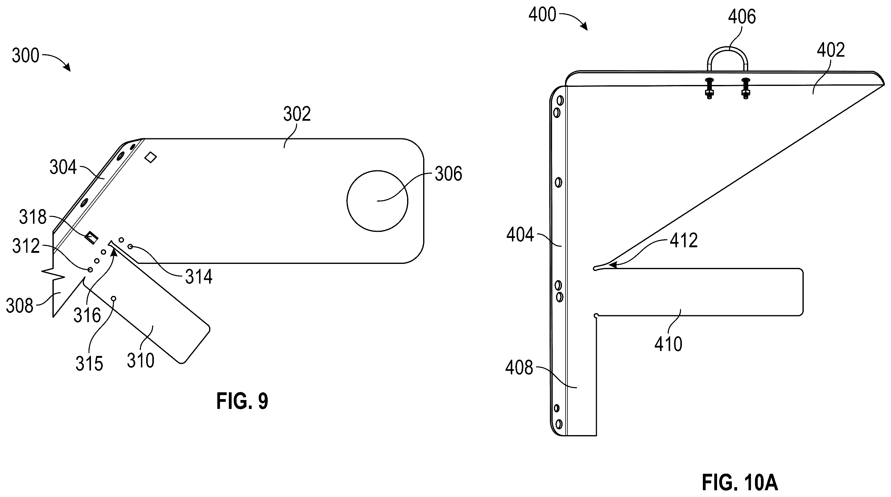 Patent US12480345 Figure 6 – Integrated bracket assembly with head stop for overhead doors