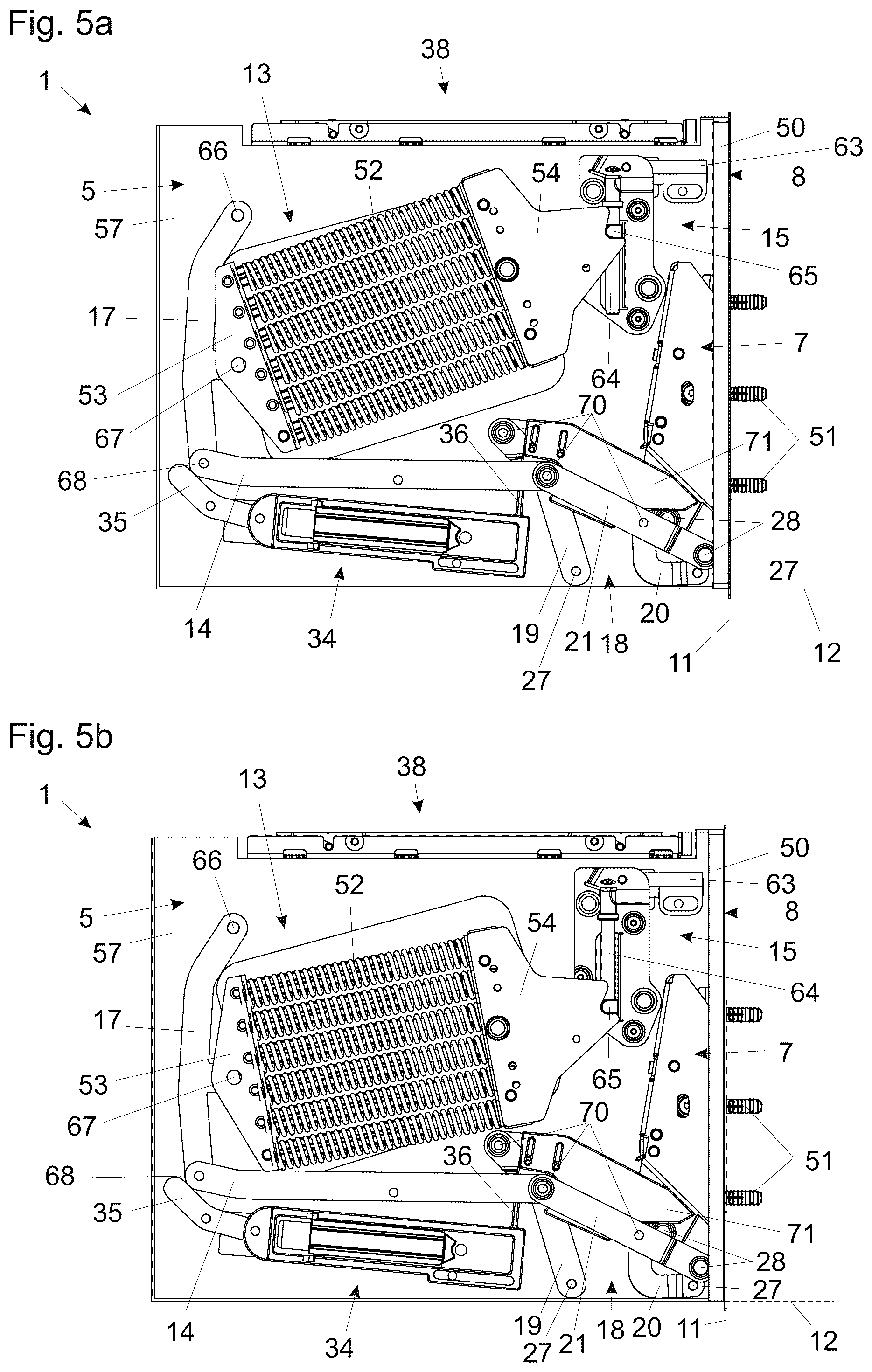 Patent US12480346 Figure 5 – Furniture fitting