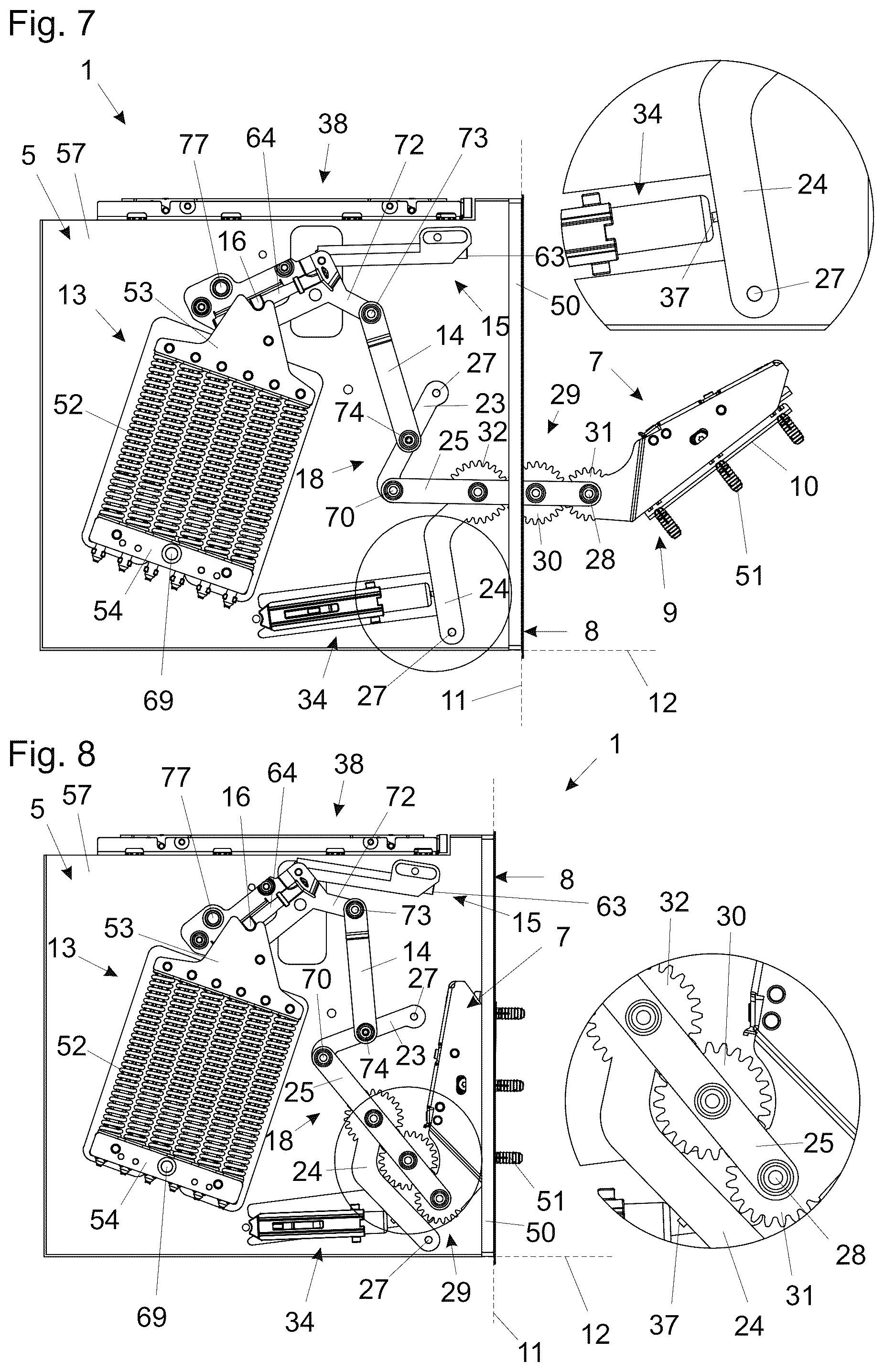 Patent US12480346 Figure 7 – Furniture fitting