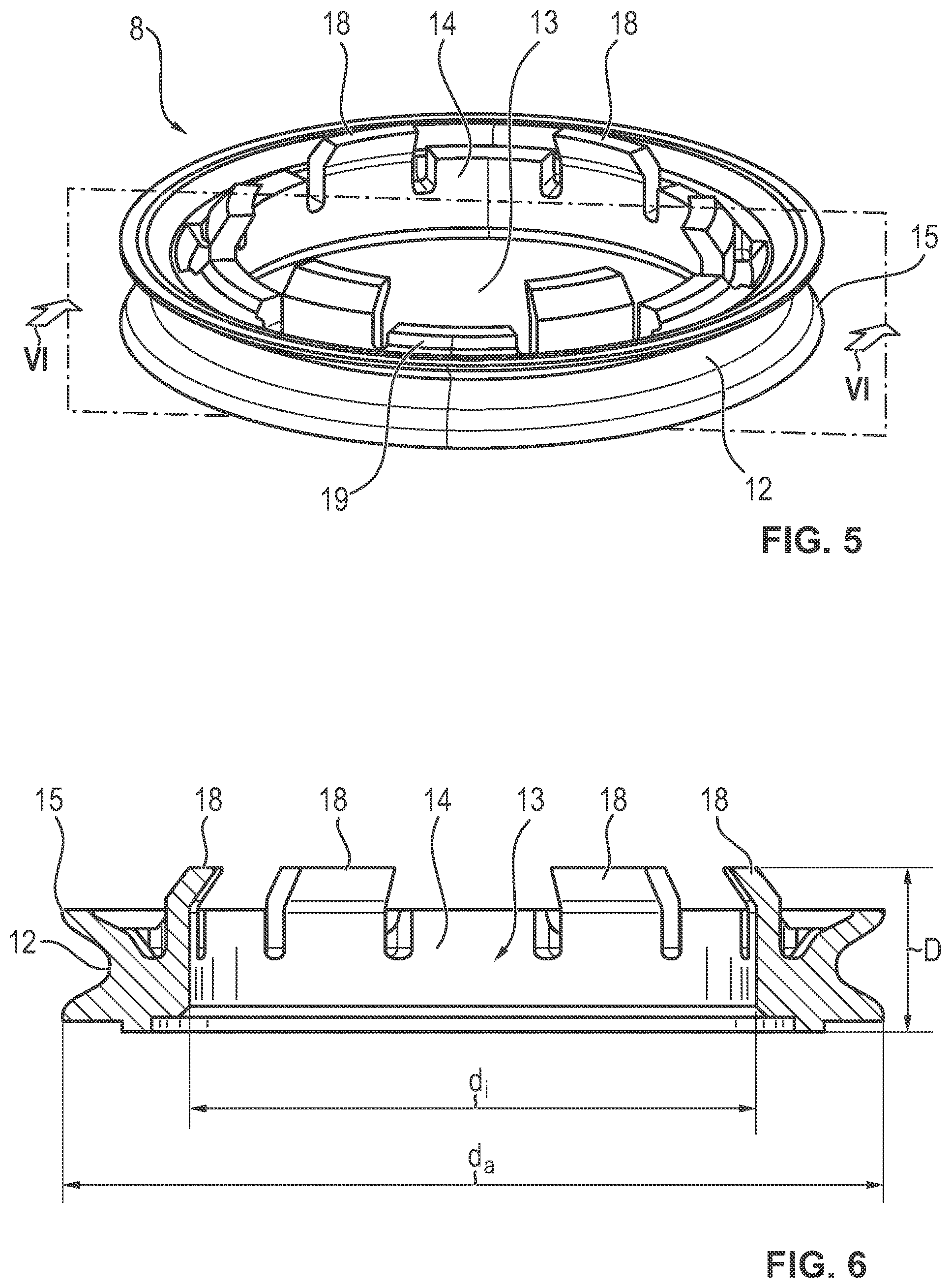 Patent US12480348 Figure 4 – Deflection device for a motor vehicle window lift, window lift and door module