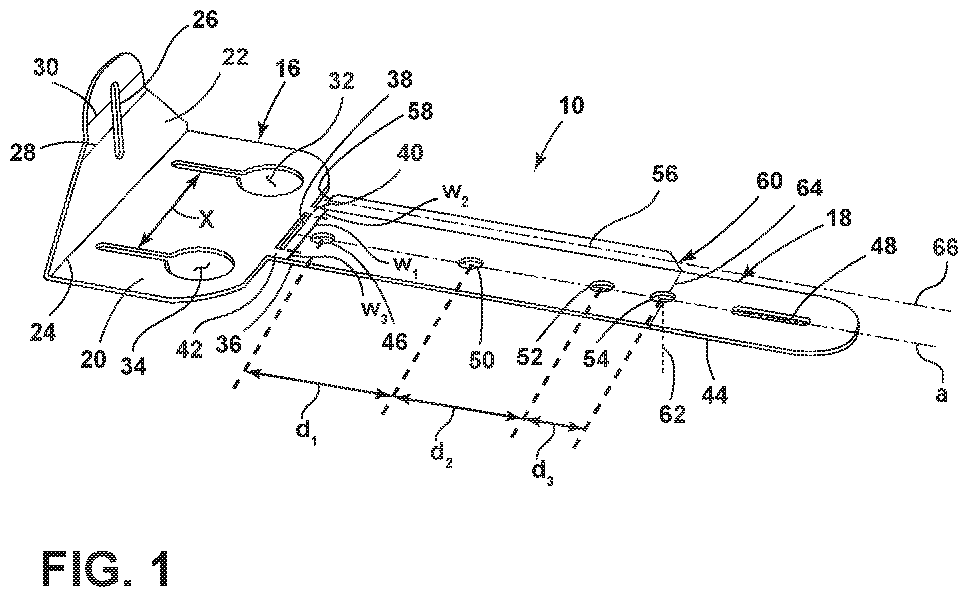 Patent US12480354 Figure 1 – Mounting hardware assembly