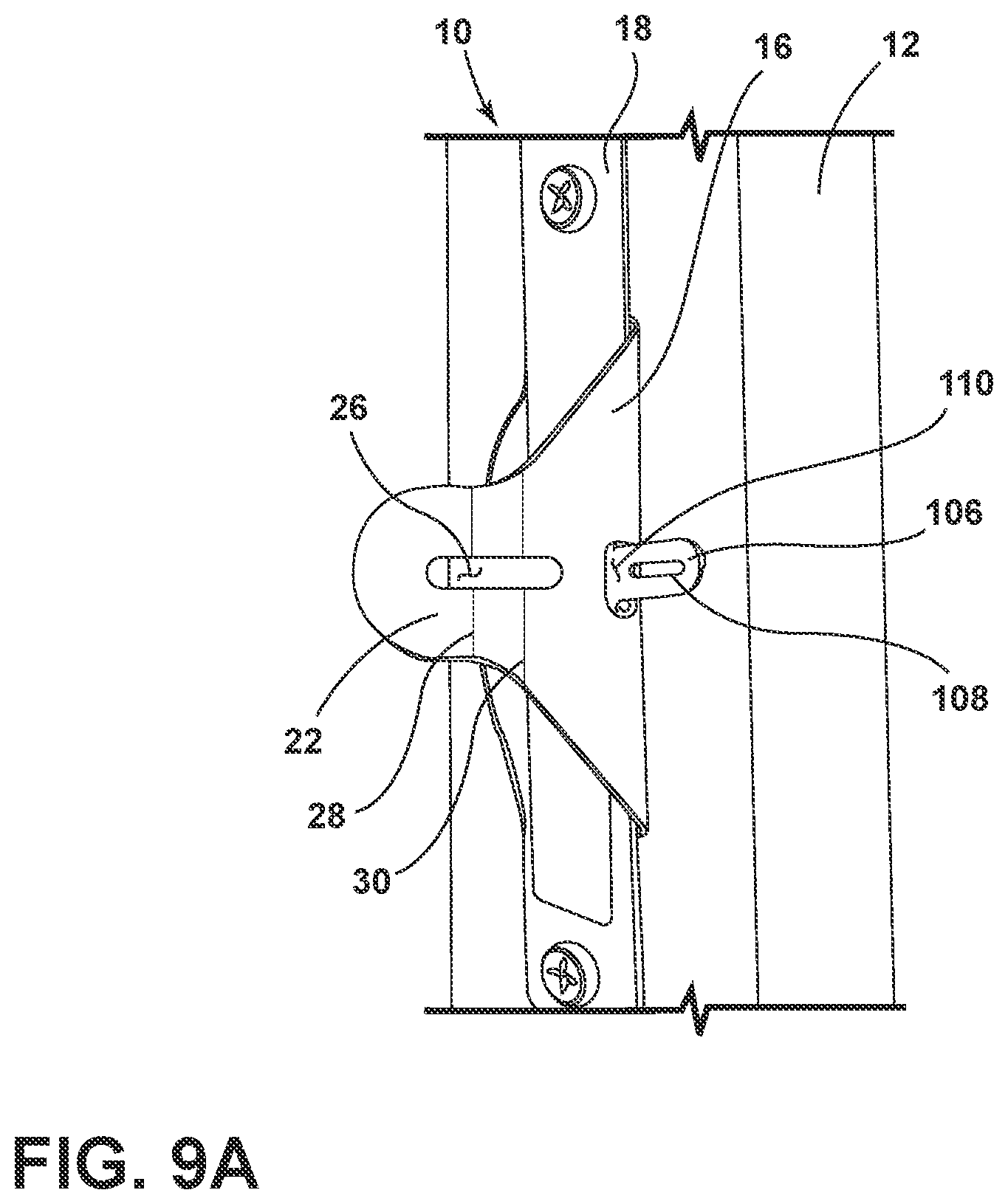 Patent US12480354 Figure 9 – Mounting hardware assembly
