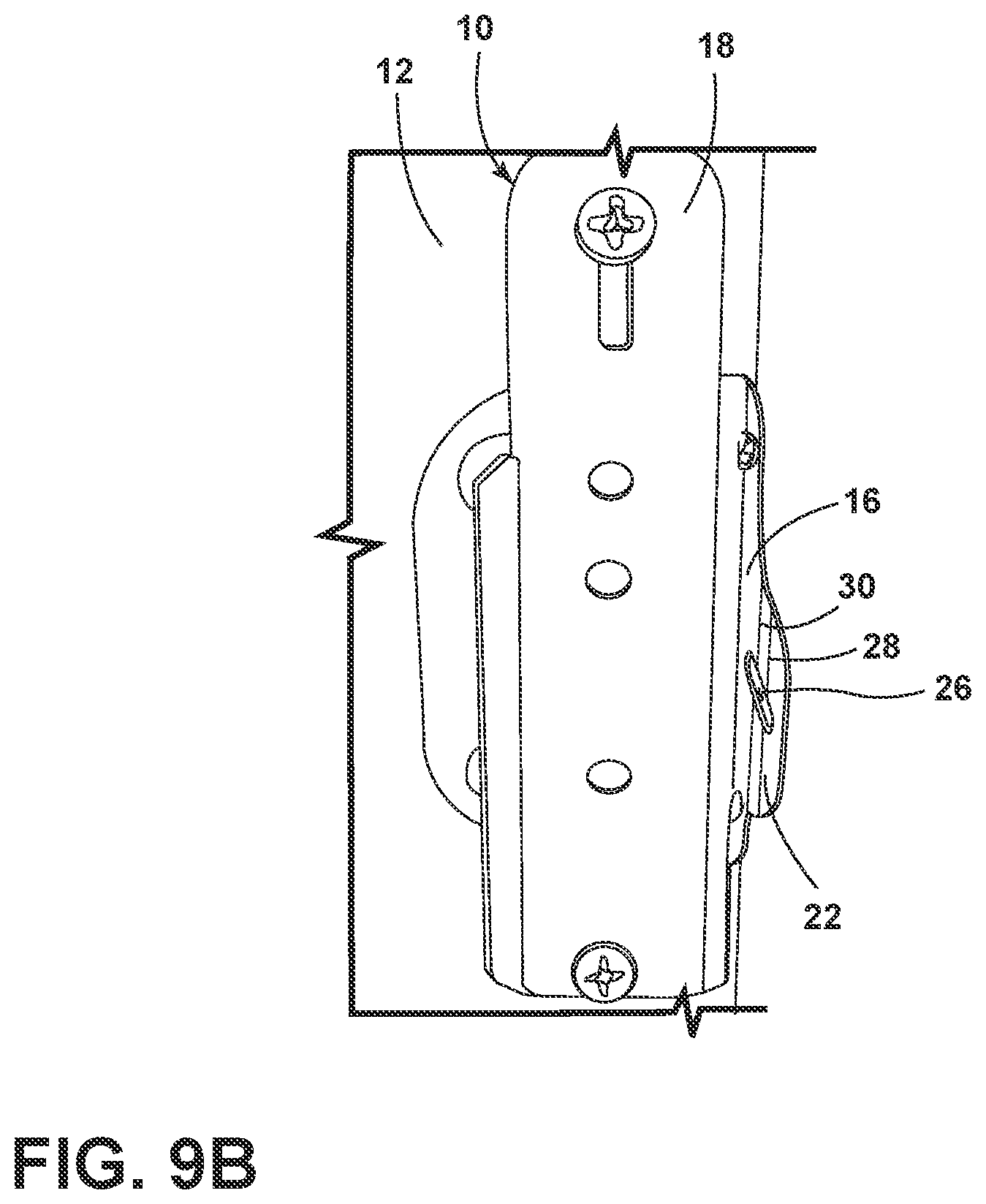 Patent US12480354 Figure 10 – Mounting hardware assembly