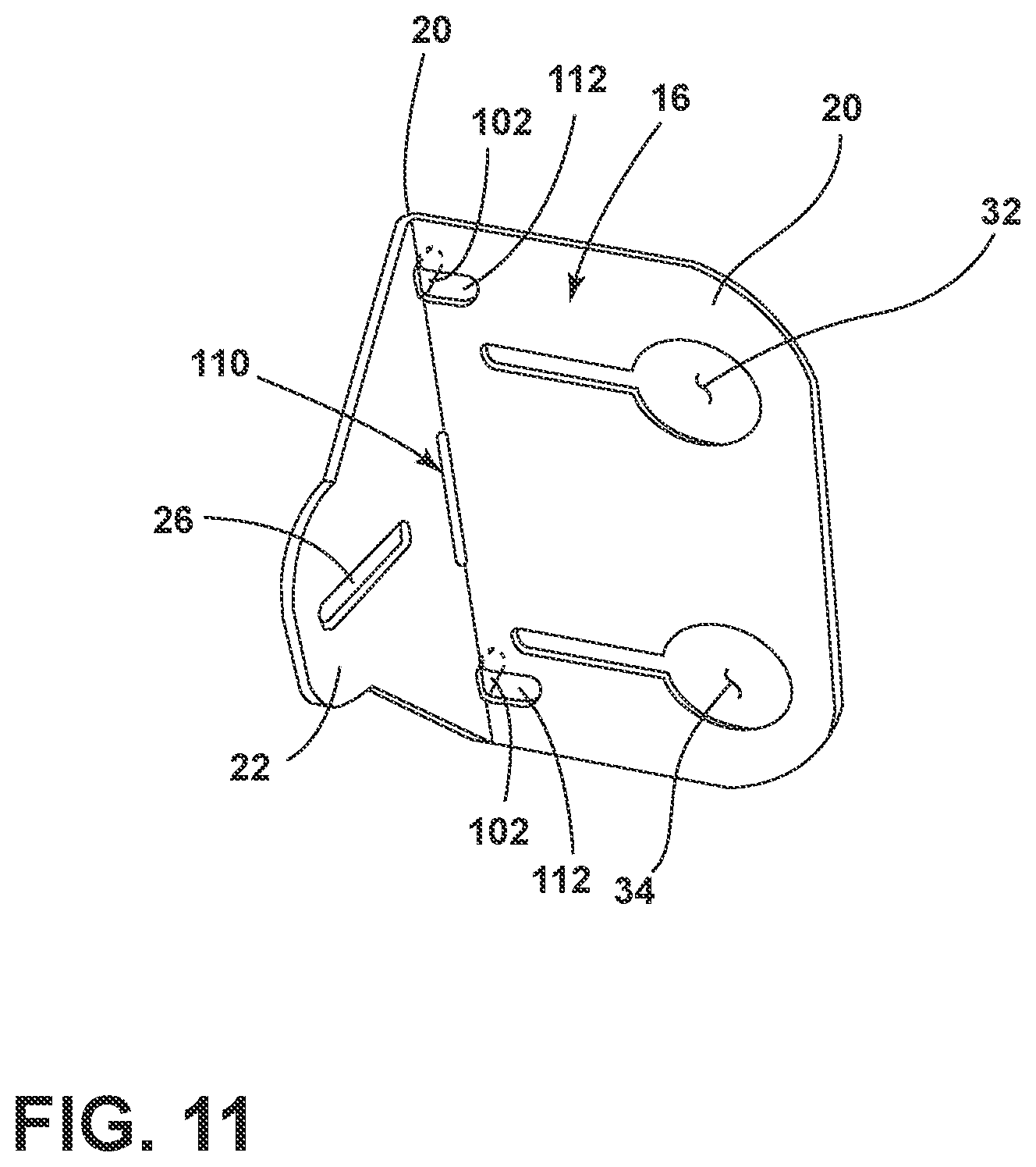 Patent US12480354 Figure 12 – Mounting hardware assembly