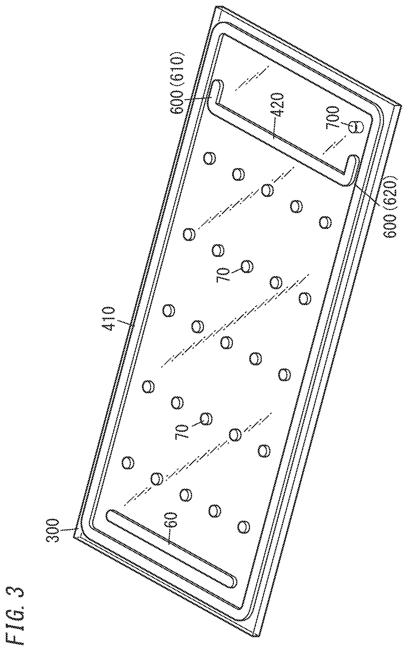 Patent US12480355 Figure 3 – Glass panel unit, getter material, getter material composition, and method for manufacturing glass panel unit