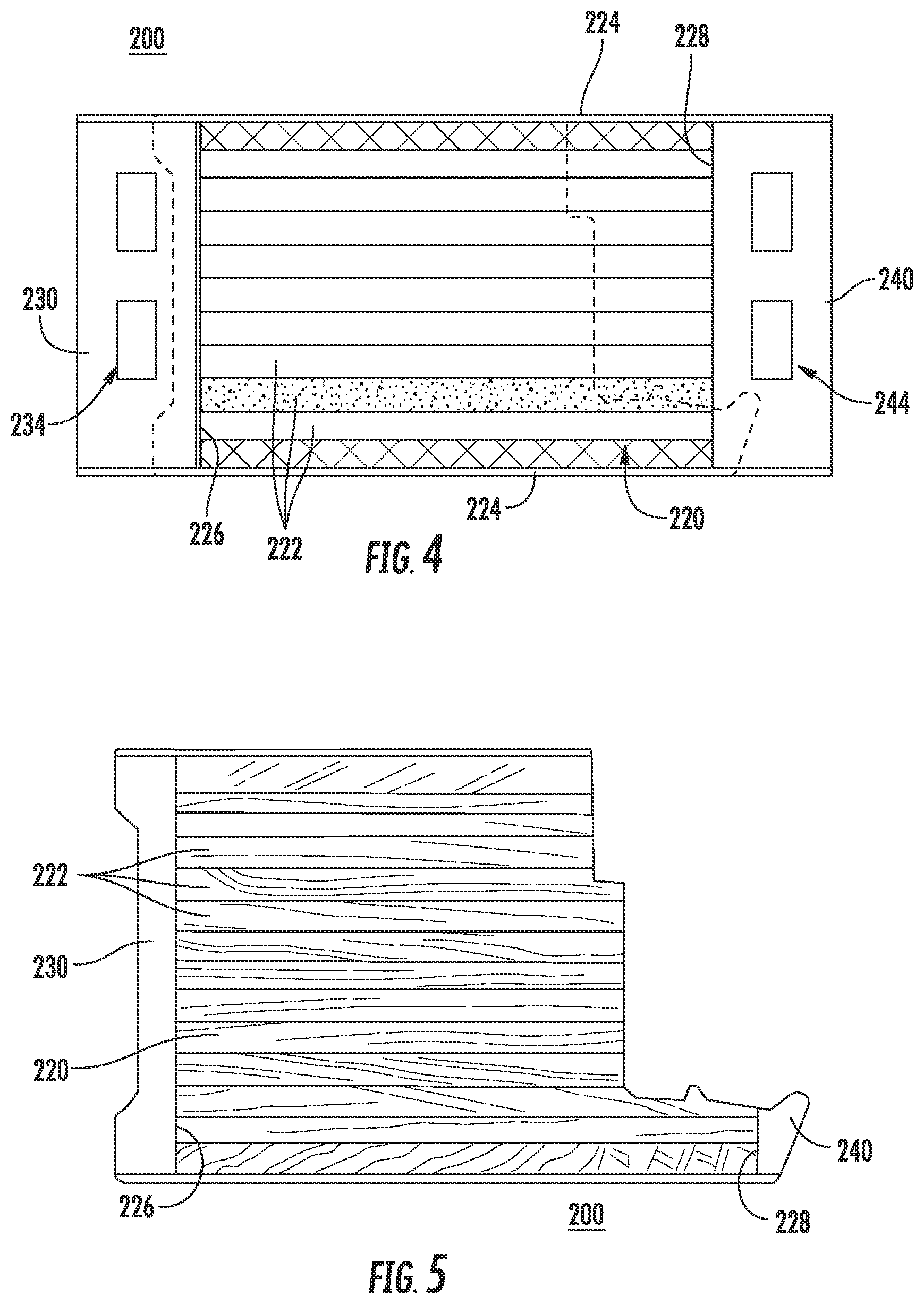 Patent US12480357 Figure 3 – Door stile with composite edge banding and method of manufacturing the same