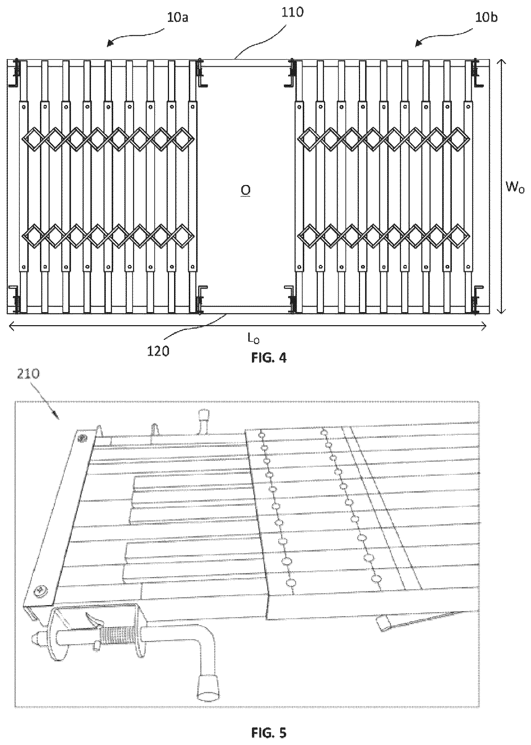 Patent US12480359 Figure 3 – Cover with adjustable width