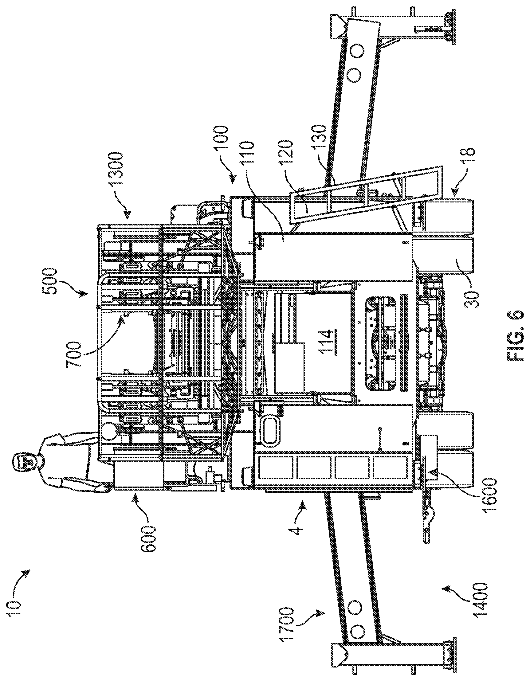 Patent US12480362 Figure 6 – Aerial ladder assembly