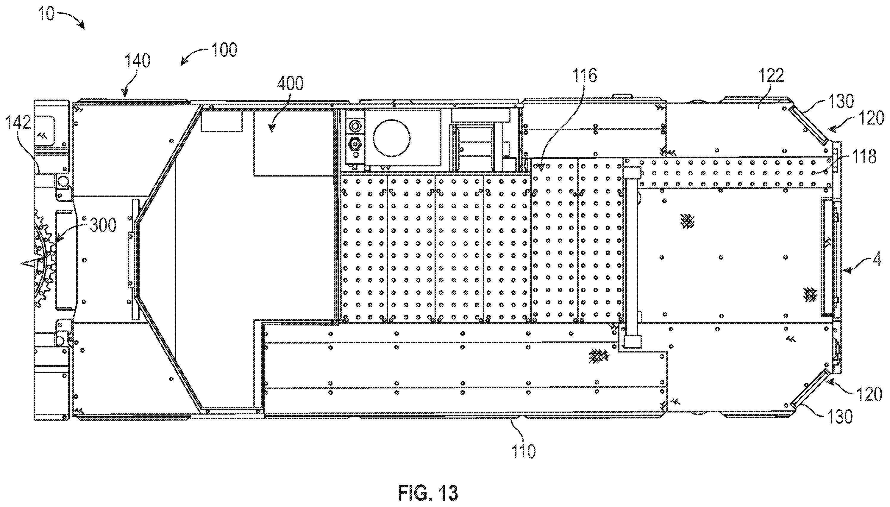 Patent US12480362 Figure 13 – Aerial ladder assembly