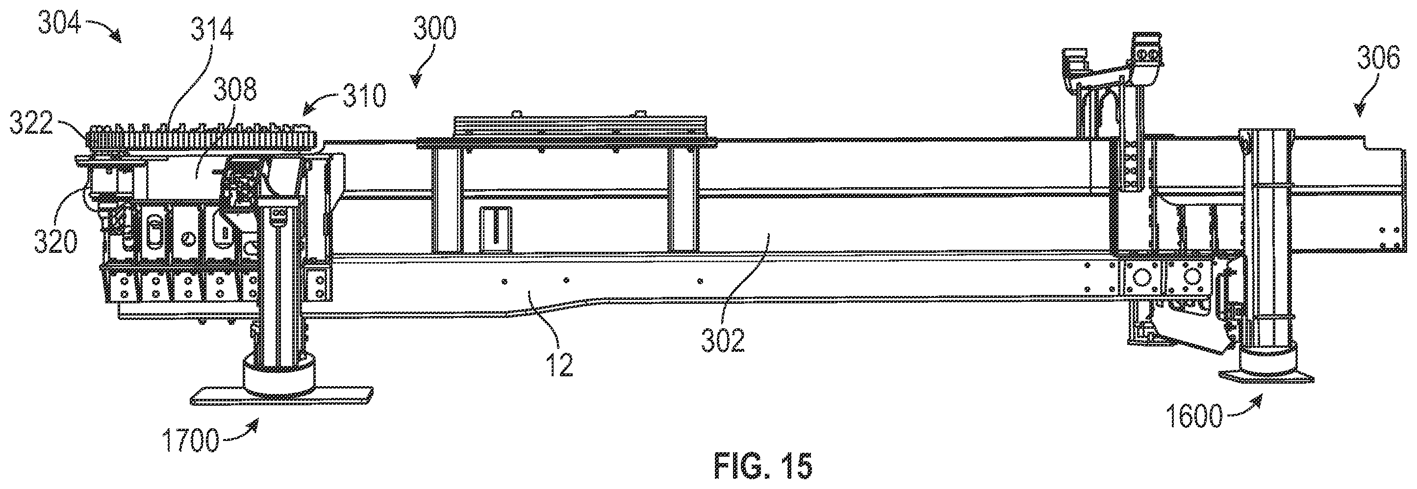 Patent US12480362 Figure 15 – Aerial ladder assembly