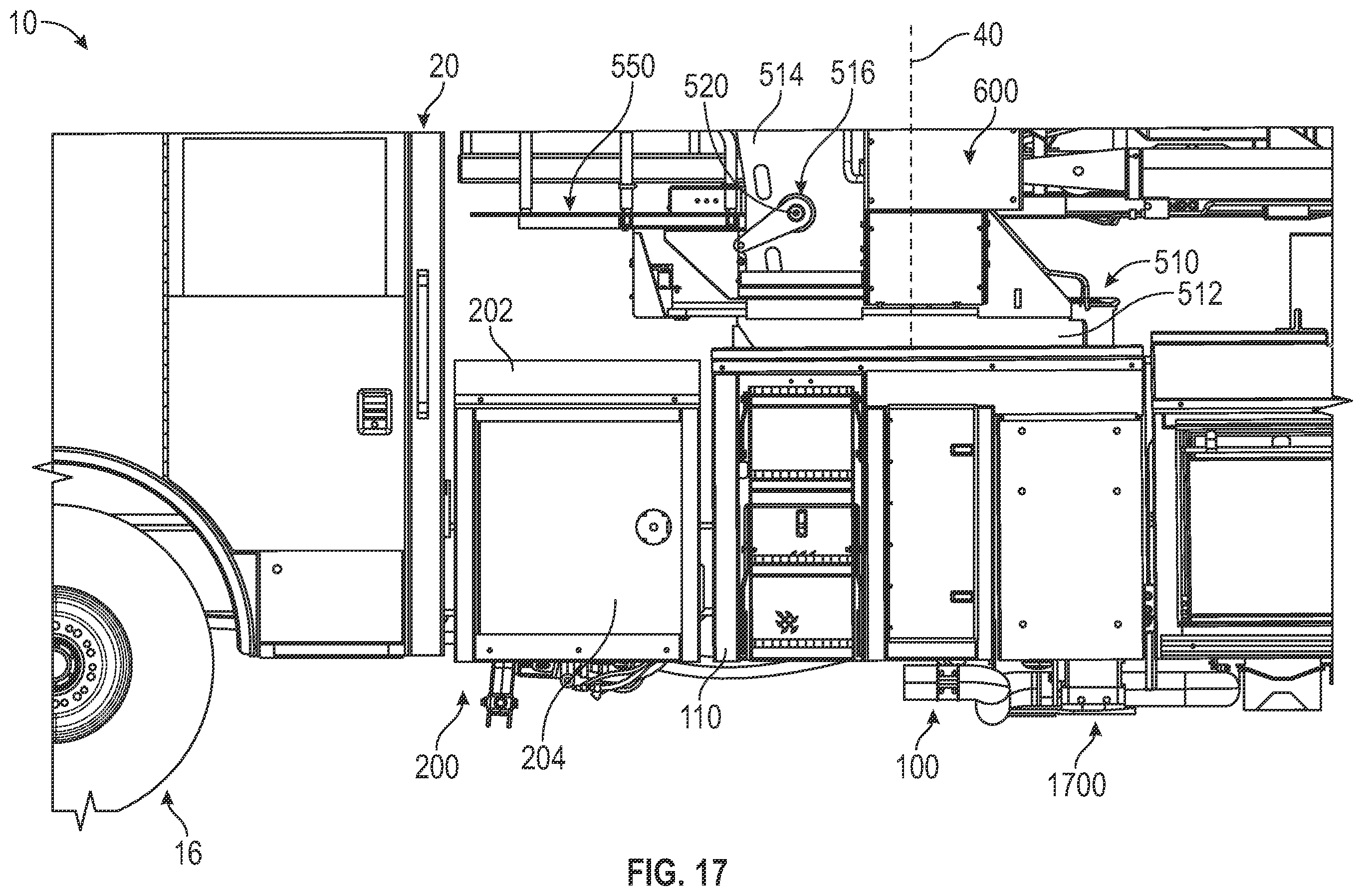 Patent US12480362 Figure 17 – Aerial ladder assembly