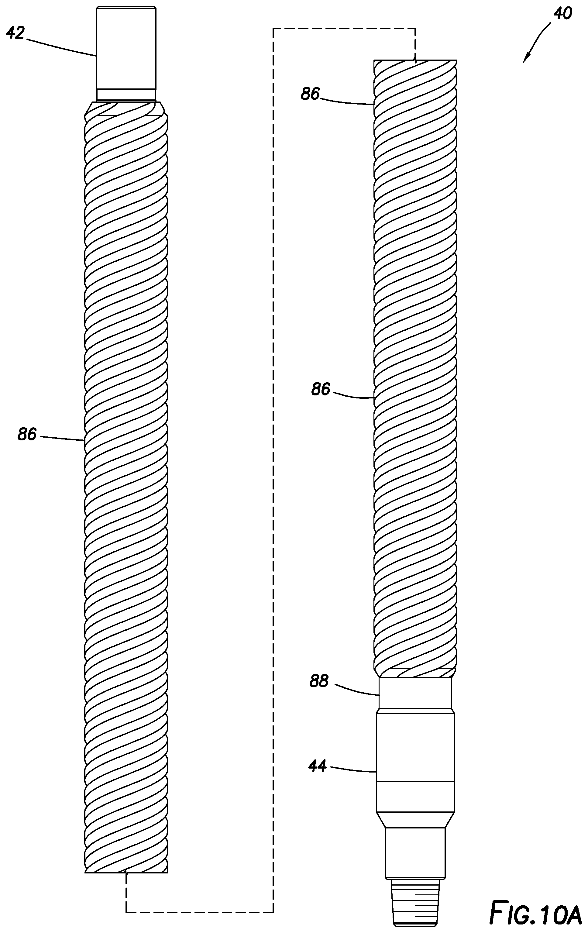 Patent US12480363 Figure 10 – Rotational speed reduction in downhole tool assemblies