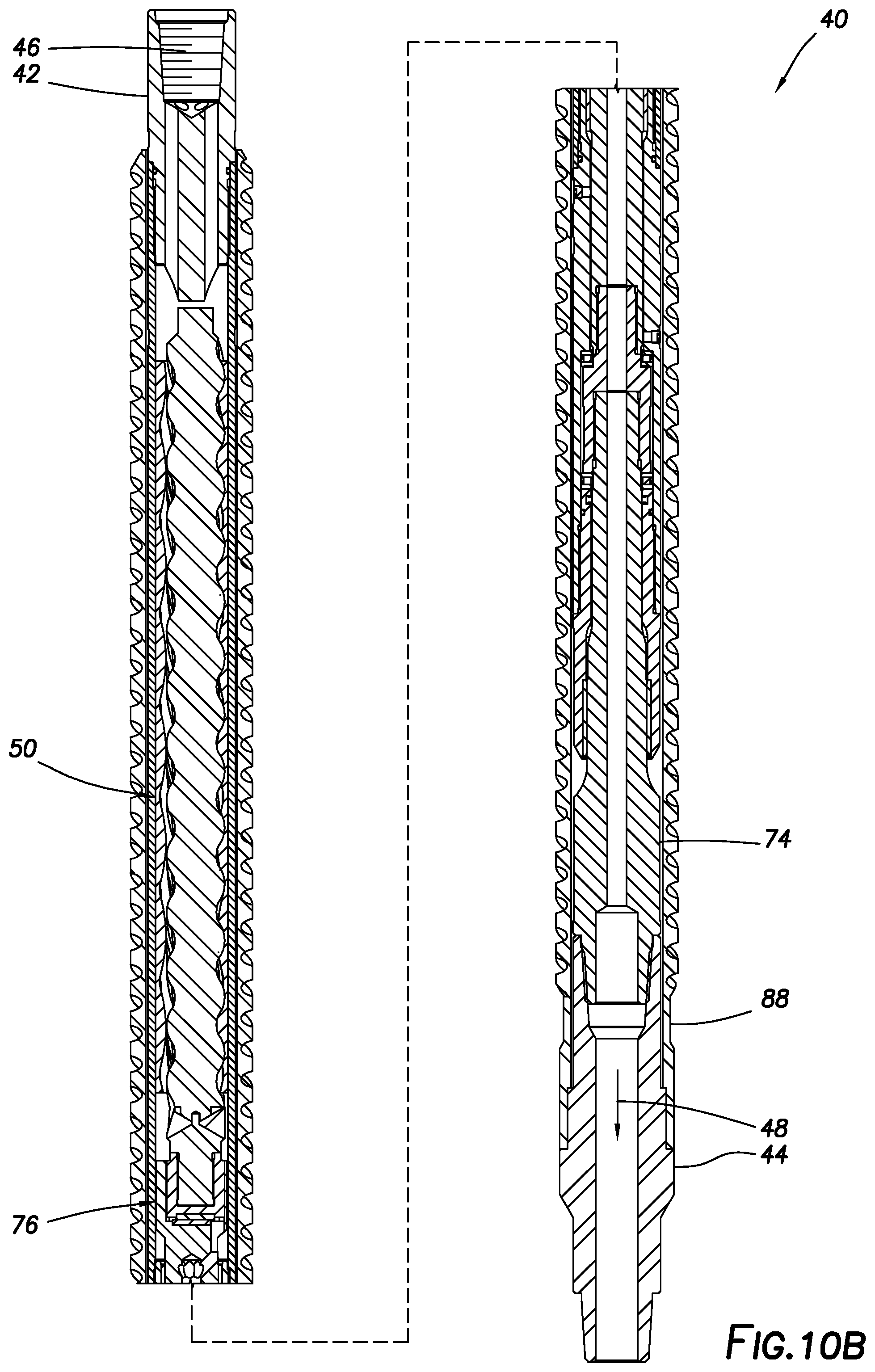 Patent US12480363 Figure 11 – Rotational speed reduction in downhole tool assemblies