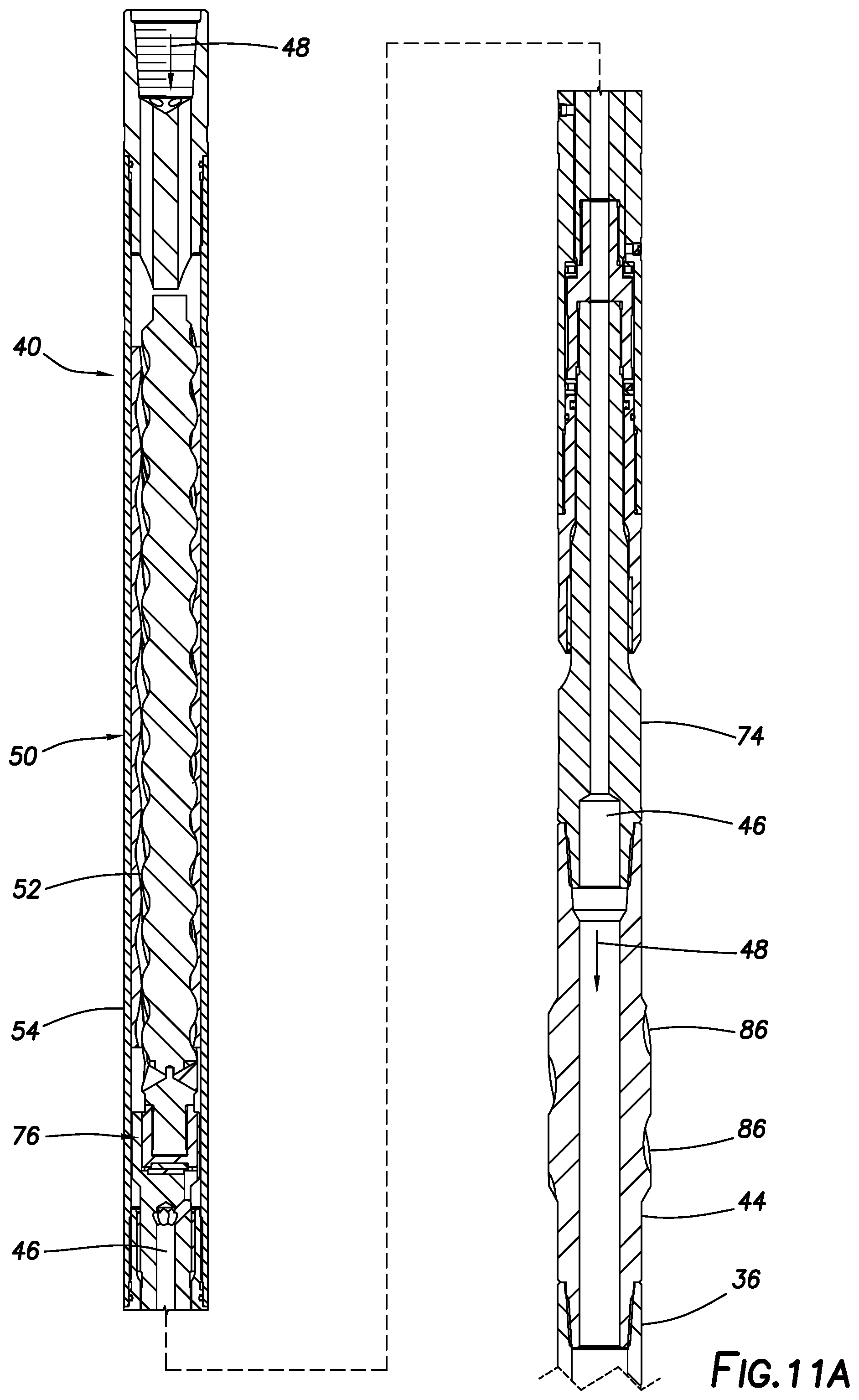 Patent US12480363 Figure 12 – Rotational speed reduction in downhole tool assemblies
