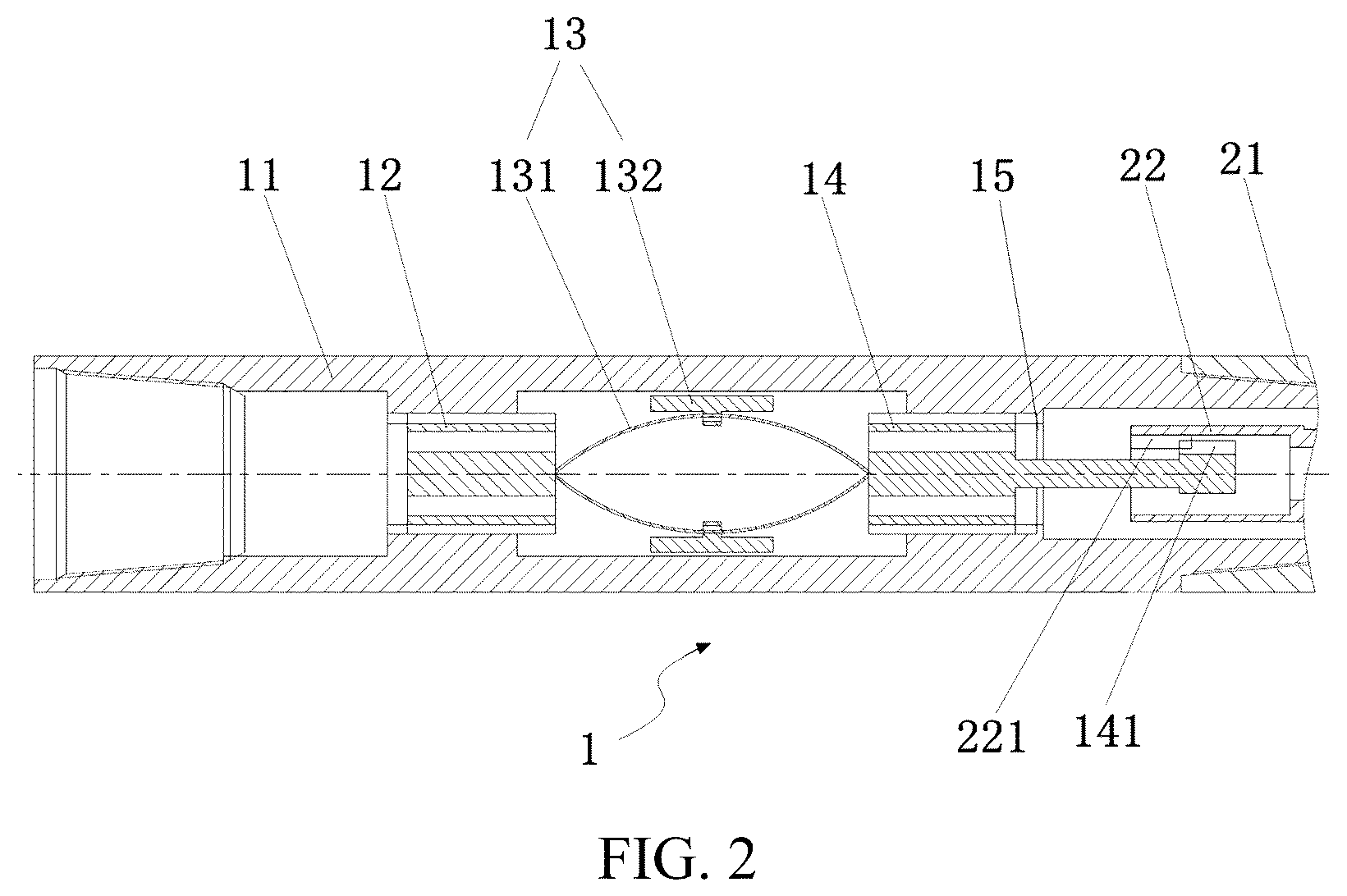 Patent US12480365 Figure 2 – State self-adaptive turbine type pulse generator and downhole drilling tool