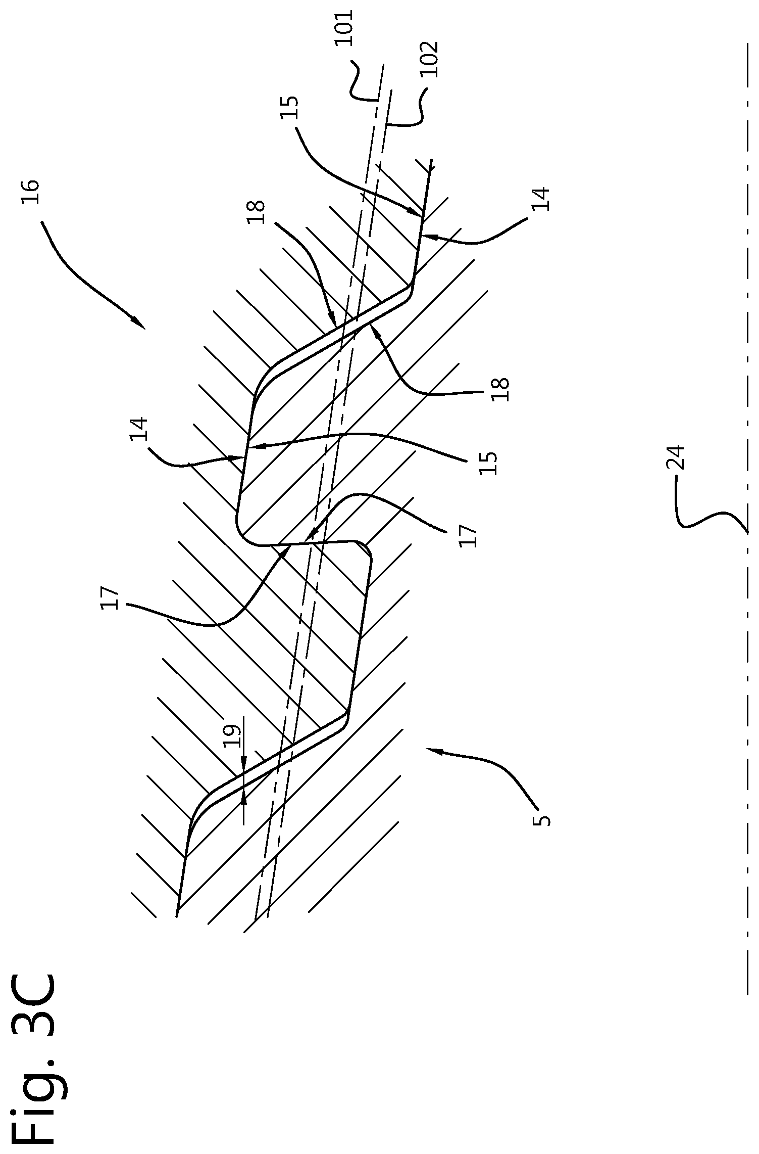 Patent US12480369 Figure 13 – Threaded connection for hammering interconnected tubular members