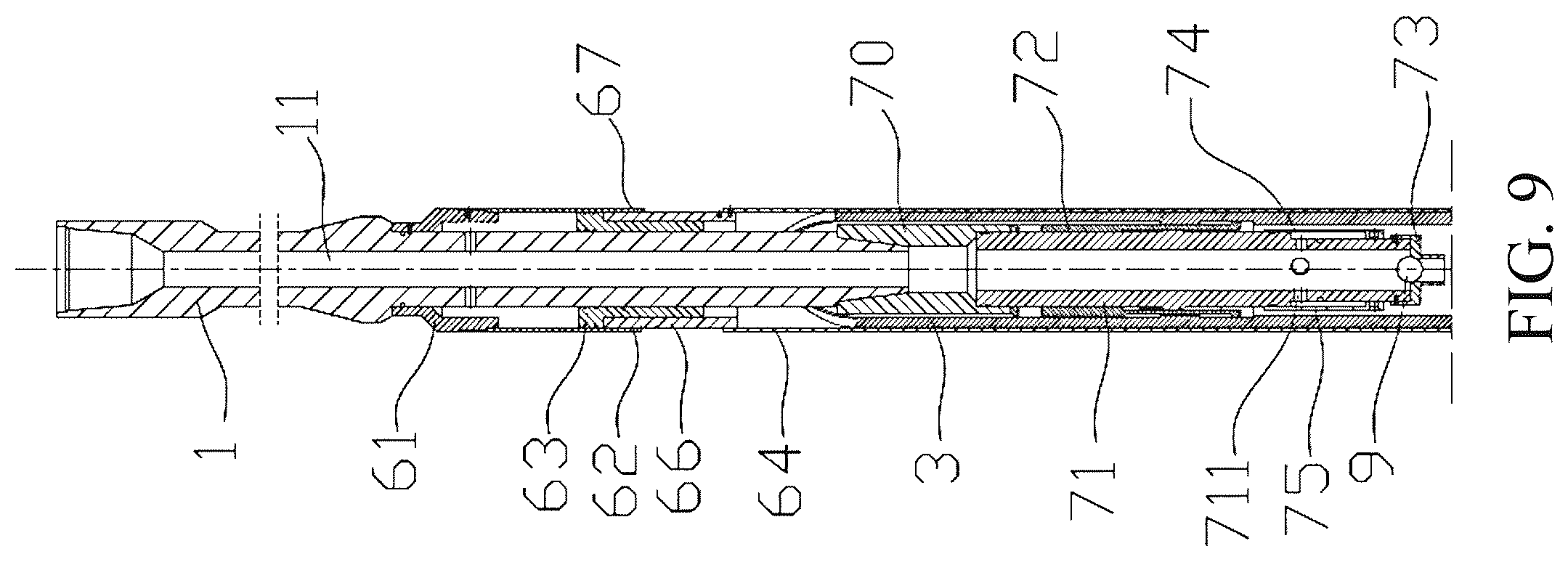 Patent US12480372 Figure 5 – Positioning and orientating apparatus for branch well, and positioning and orientating method
