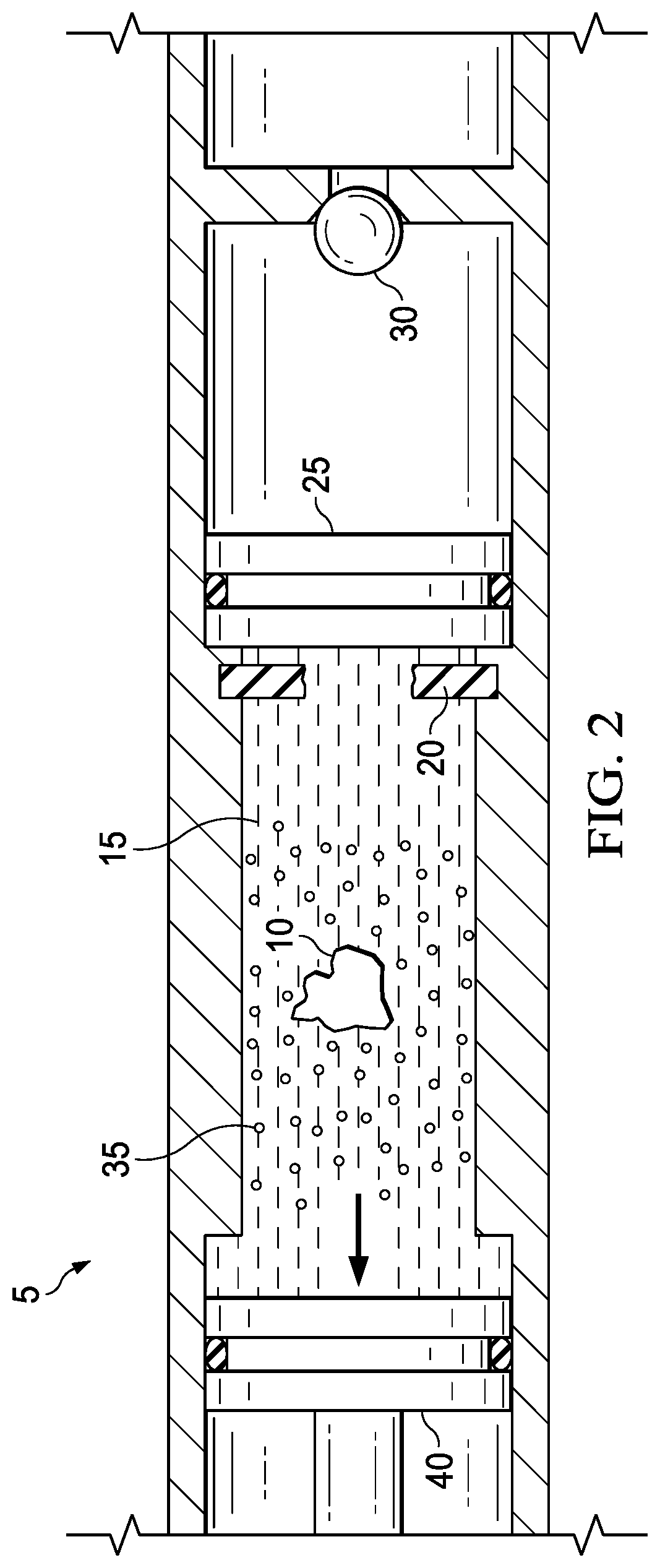 Patent US12480373 Figure 2 – Actuating a downhole device with a reactive metal
