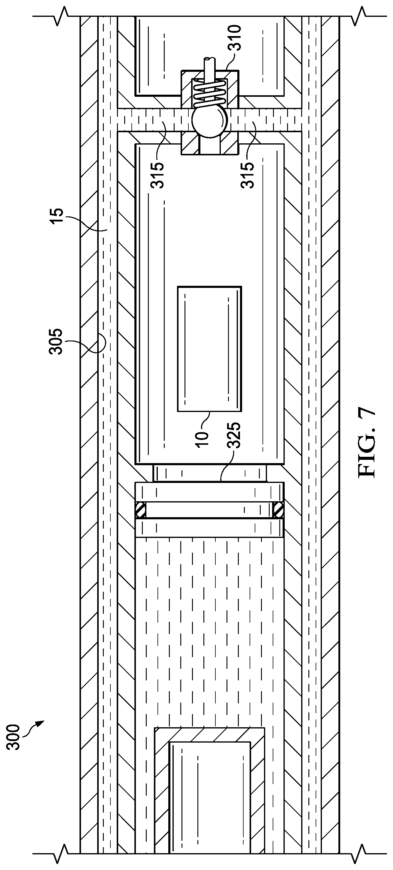 Patent US12480373 Figure 7 – Actuating a downhole device with a reactive metal