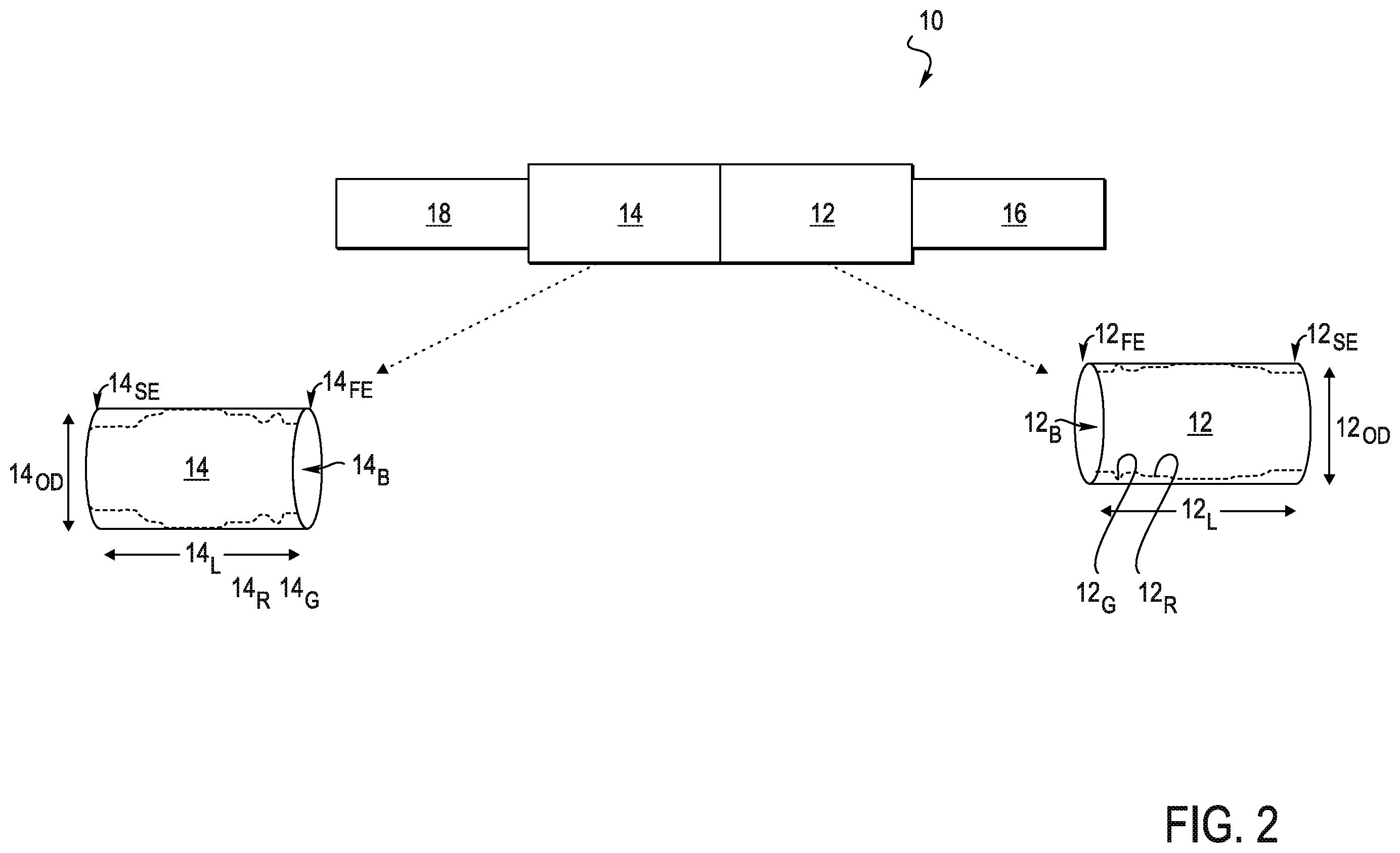 Patent US12480375 Figure 2 – Coupling for making subsea connections and method for use thereof