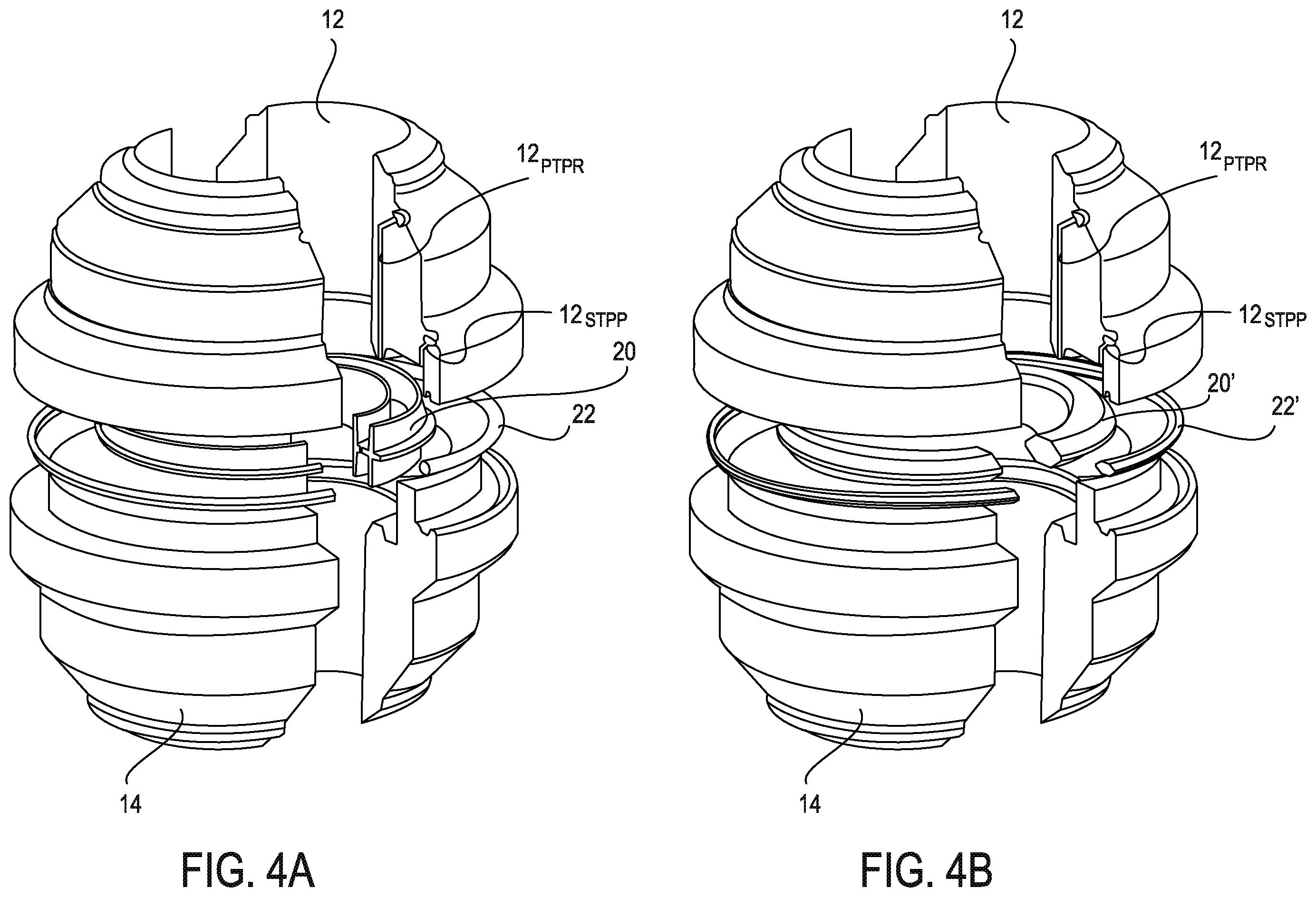 Patent US12480375 Figure 4 – Coupling for making subsea connections and method for use thereof