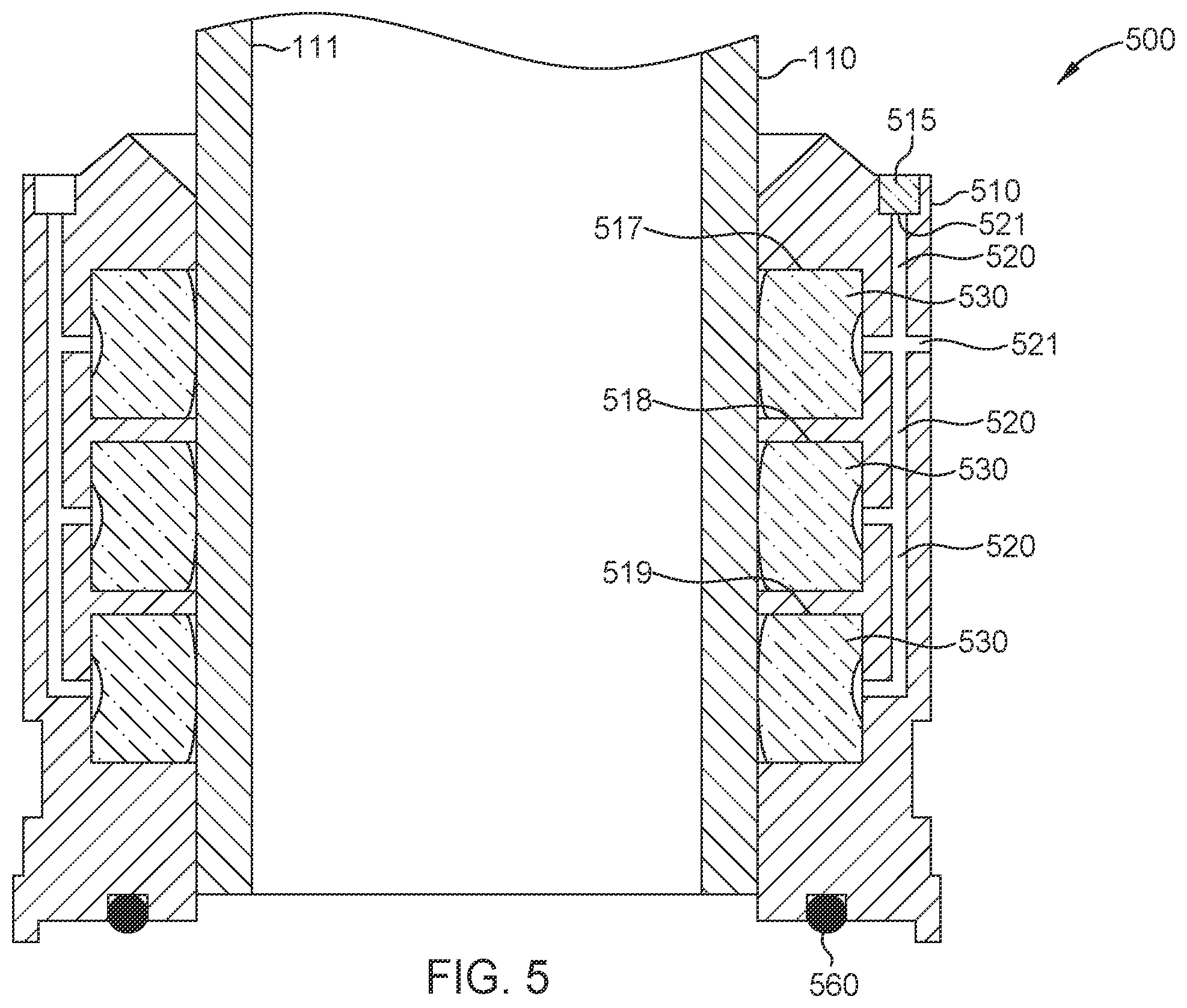 Patent US12480376 Figure 5 – Washpipe assembly