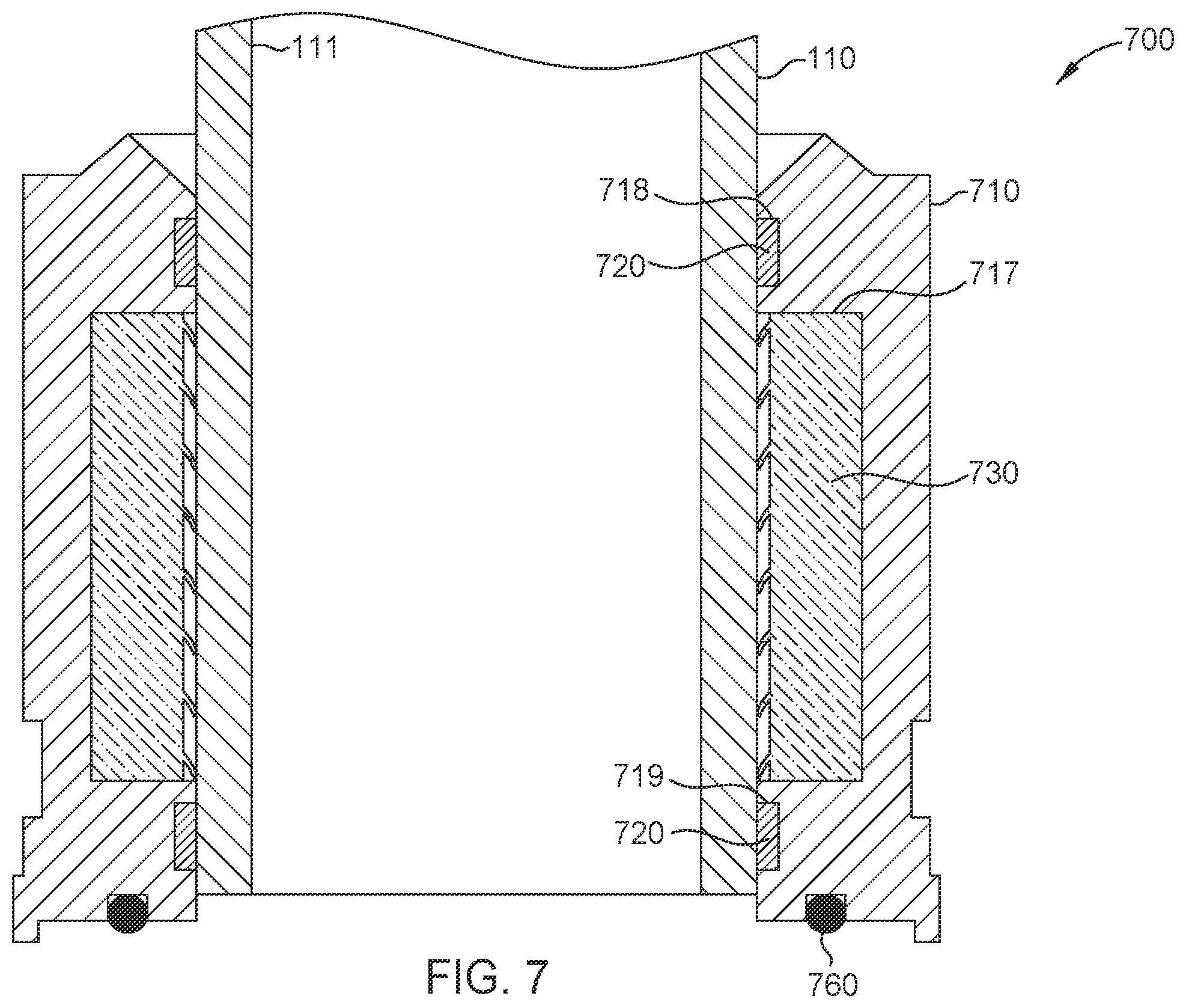 Patent US12480376 Figure 7 – Washpipe assembly