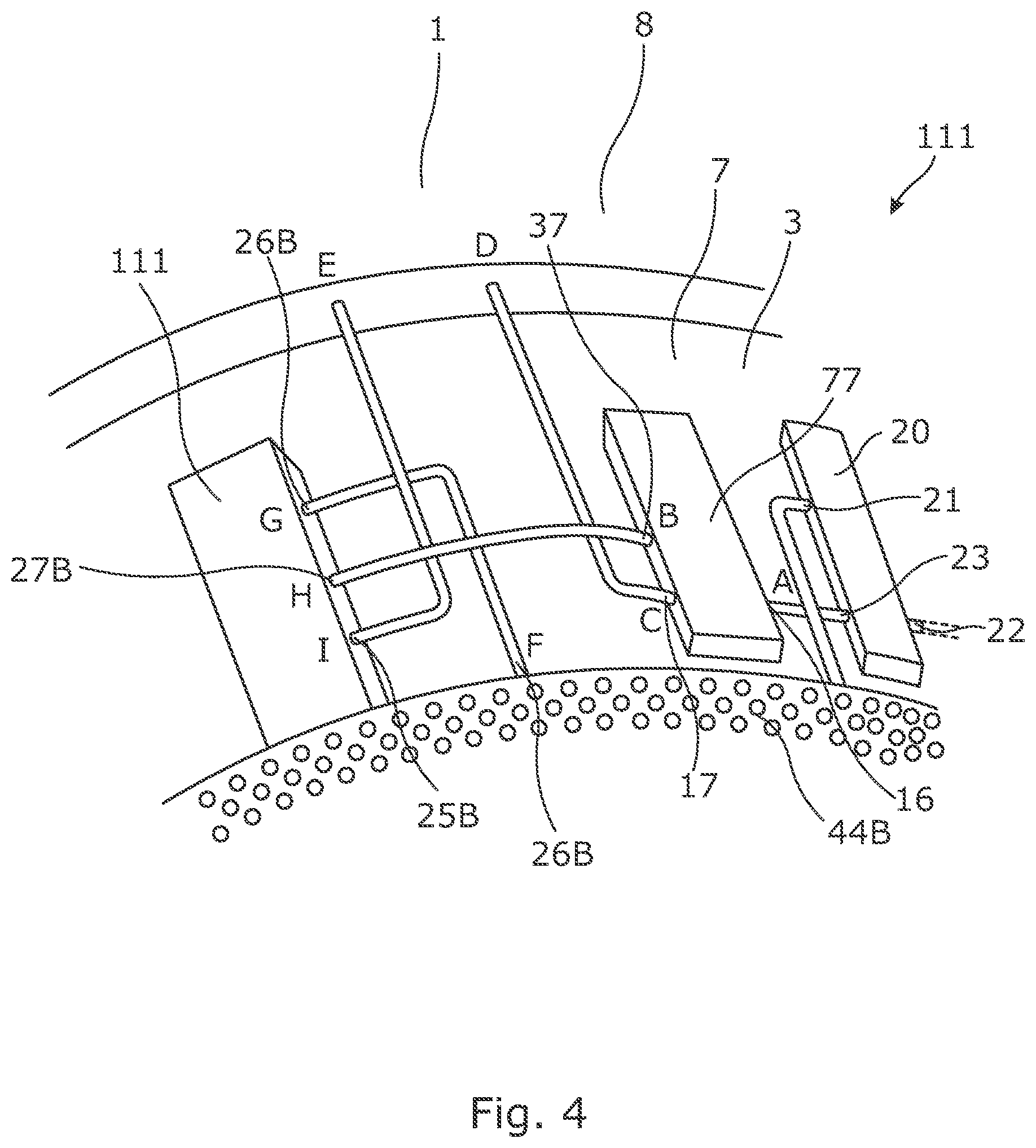 Patent US12480378 Figure 4 – Annular barrier with valve unit