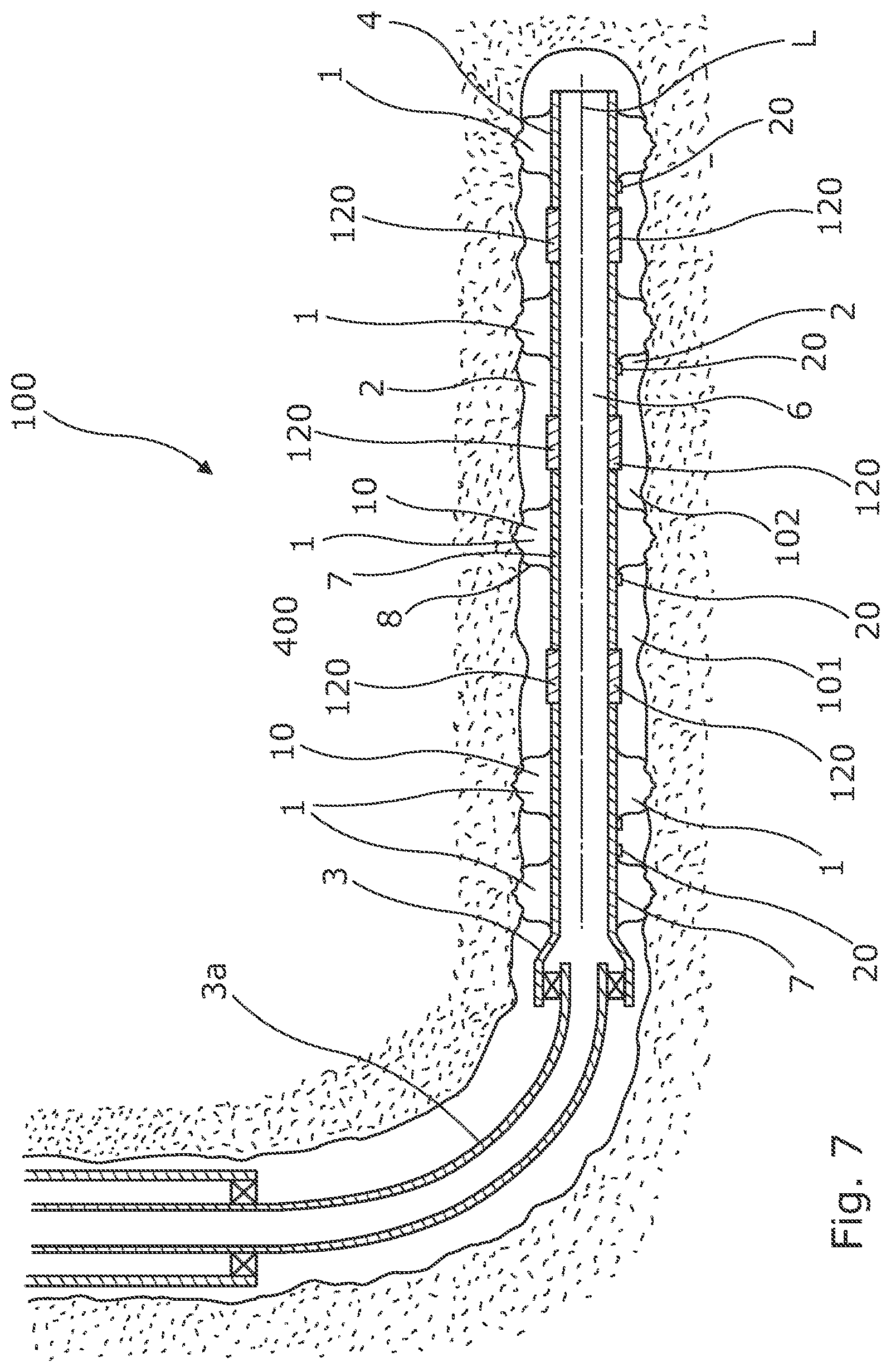 Patent US12480378 Figure 7 – Annular barrier with valve unit