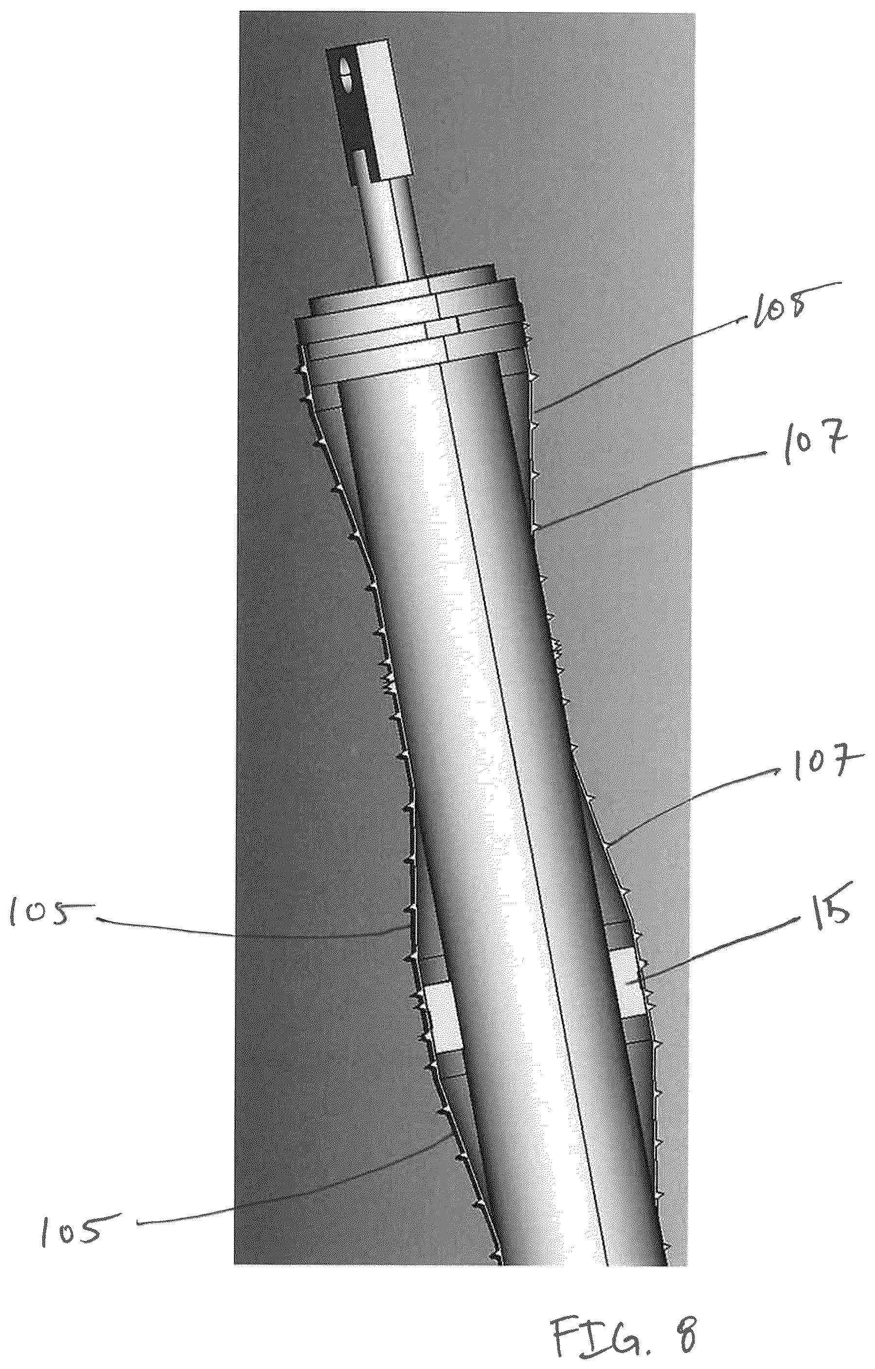 Patent US12480379 Figure 7 – Systems for a low friction slip sleeve and related methods
