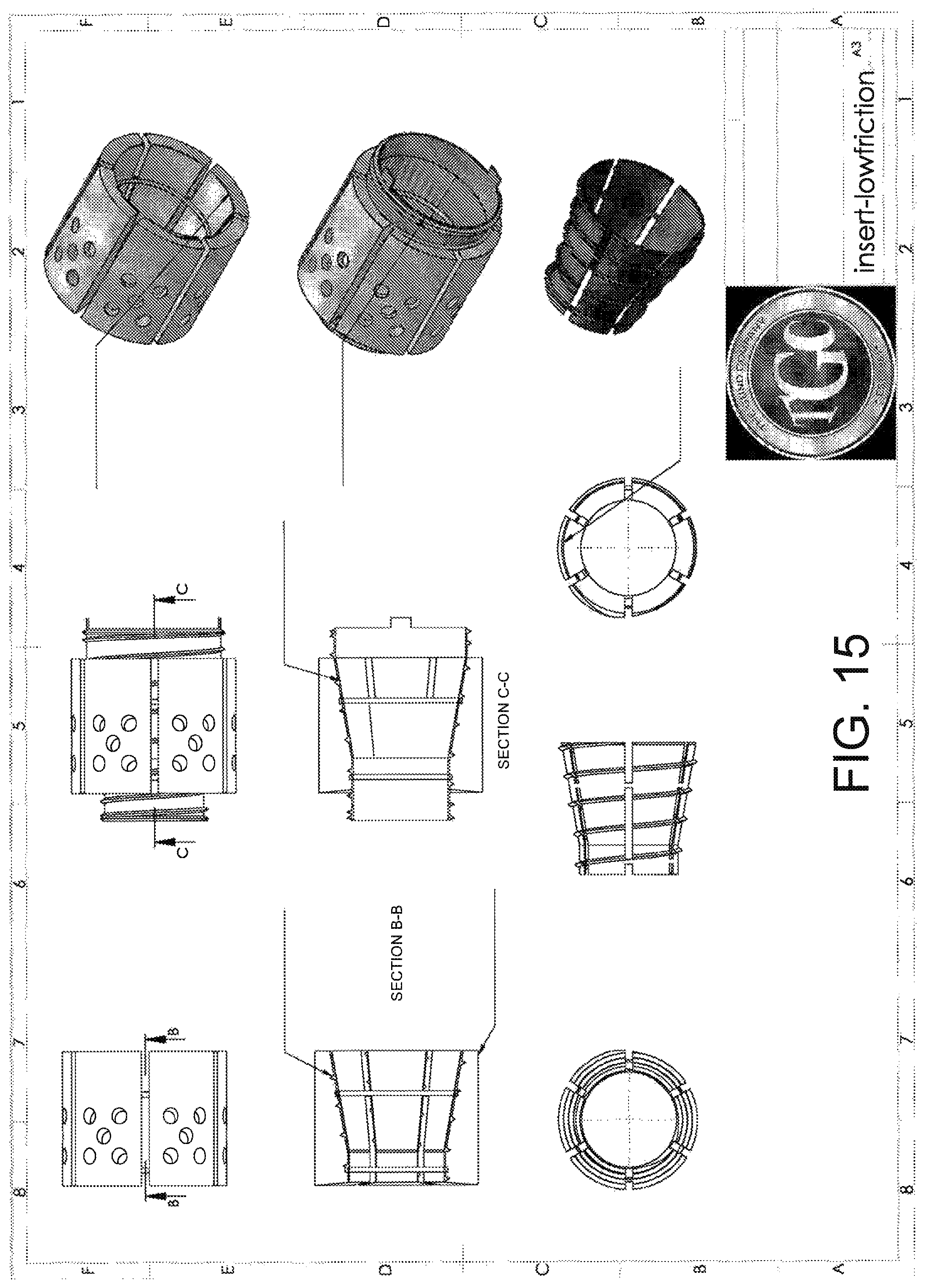Patent US12480379 Figure 13 – Systems for a low friction slip sleeve and related methods