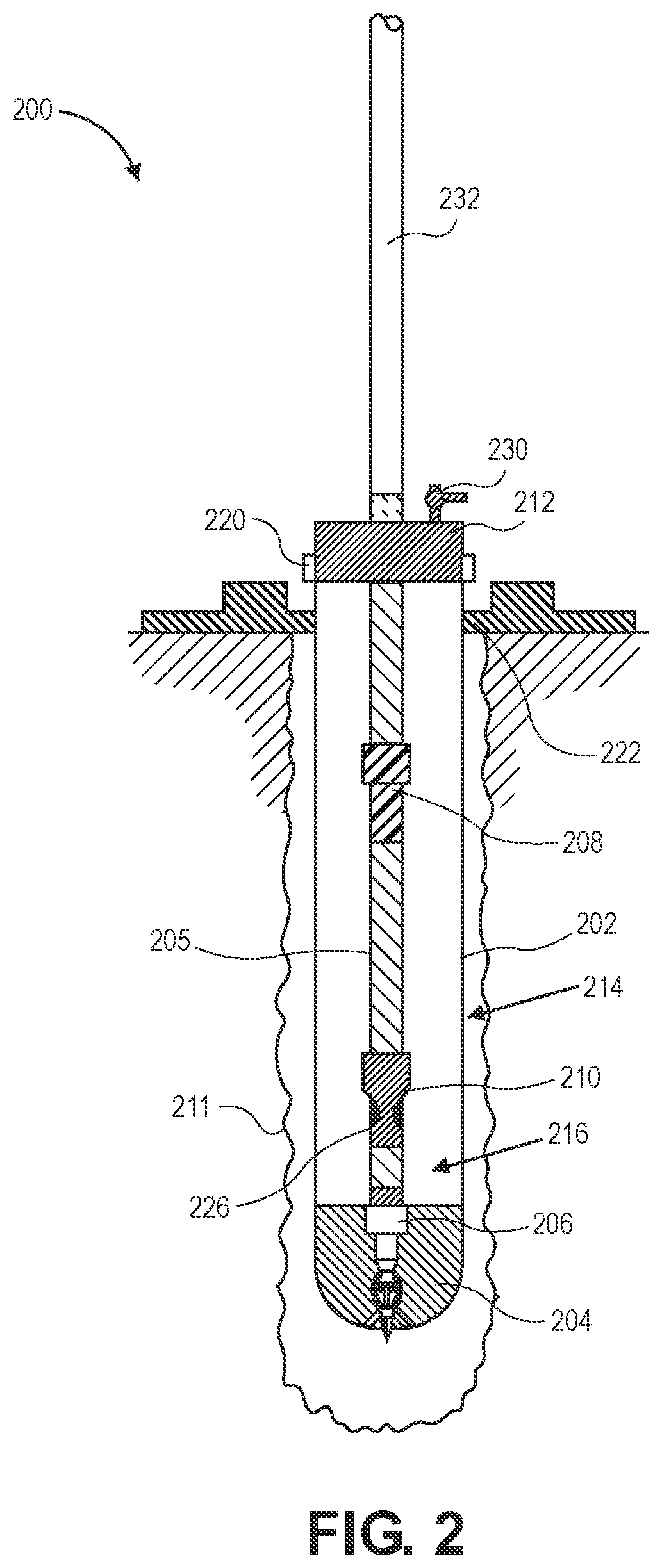 Patent US12480380 Figure 2 – Inner string cementing system and method