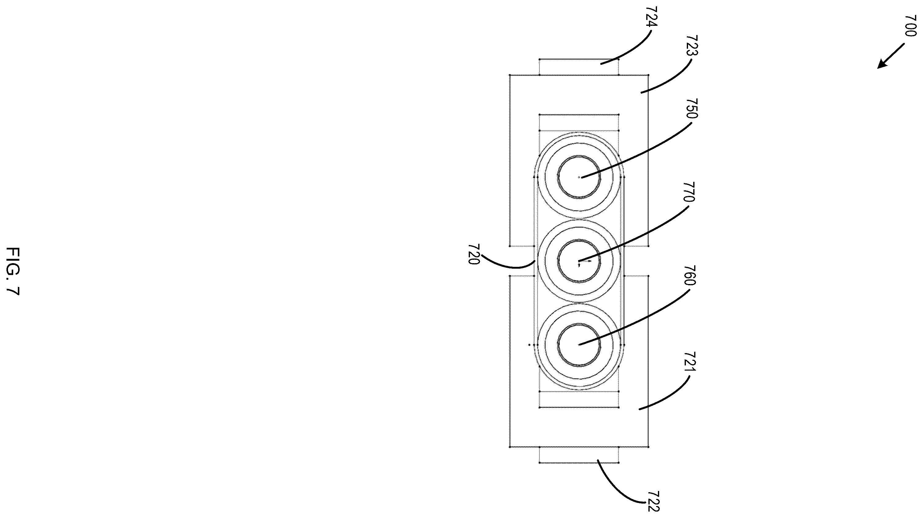 Patent US12480384 Figure 7 – Energy harvesting device for downhole application