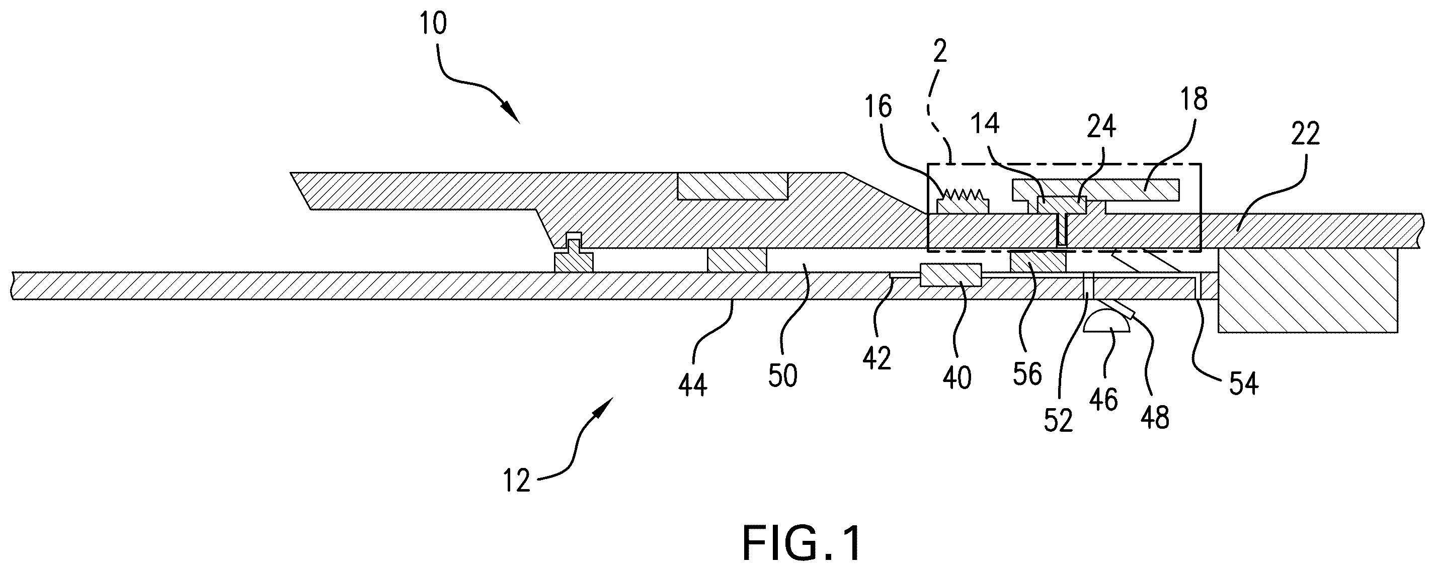 Patent US12480386 Figure 1 – Liner hanger system and method