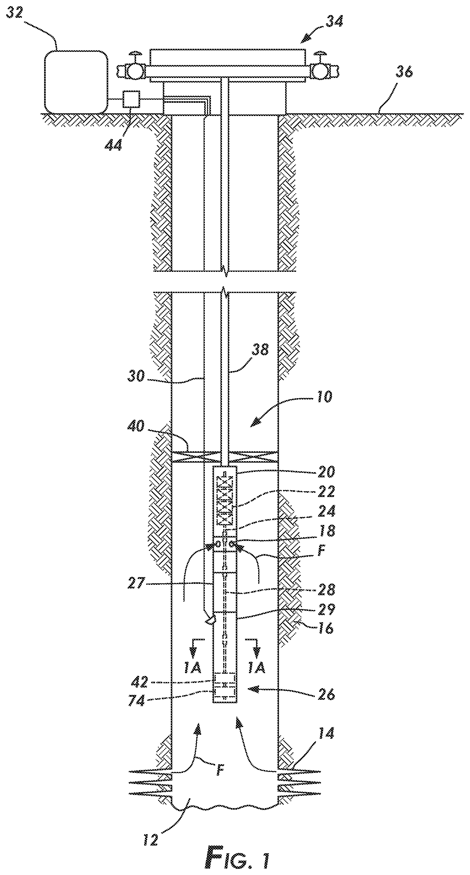 Patent US12480391 Figure 1 – Controlling downhole electrical submersible pump based on sensing rotor position