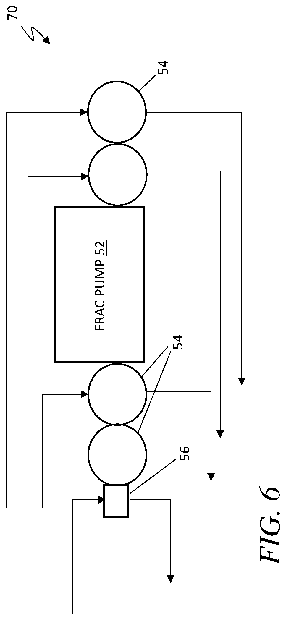 Patent US12480392 Figure 4 – Hydraulic drive train for a frac pump