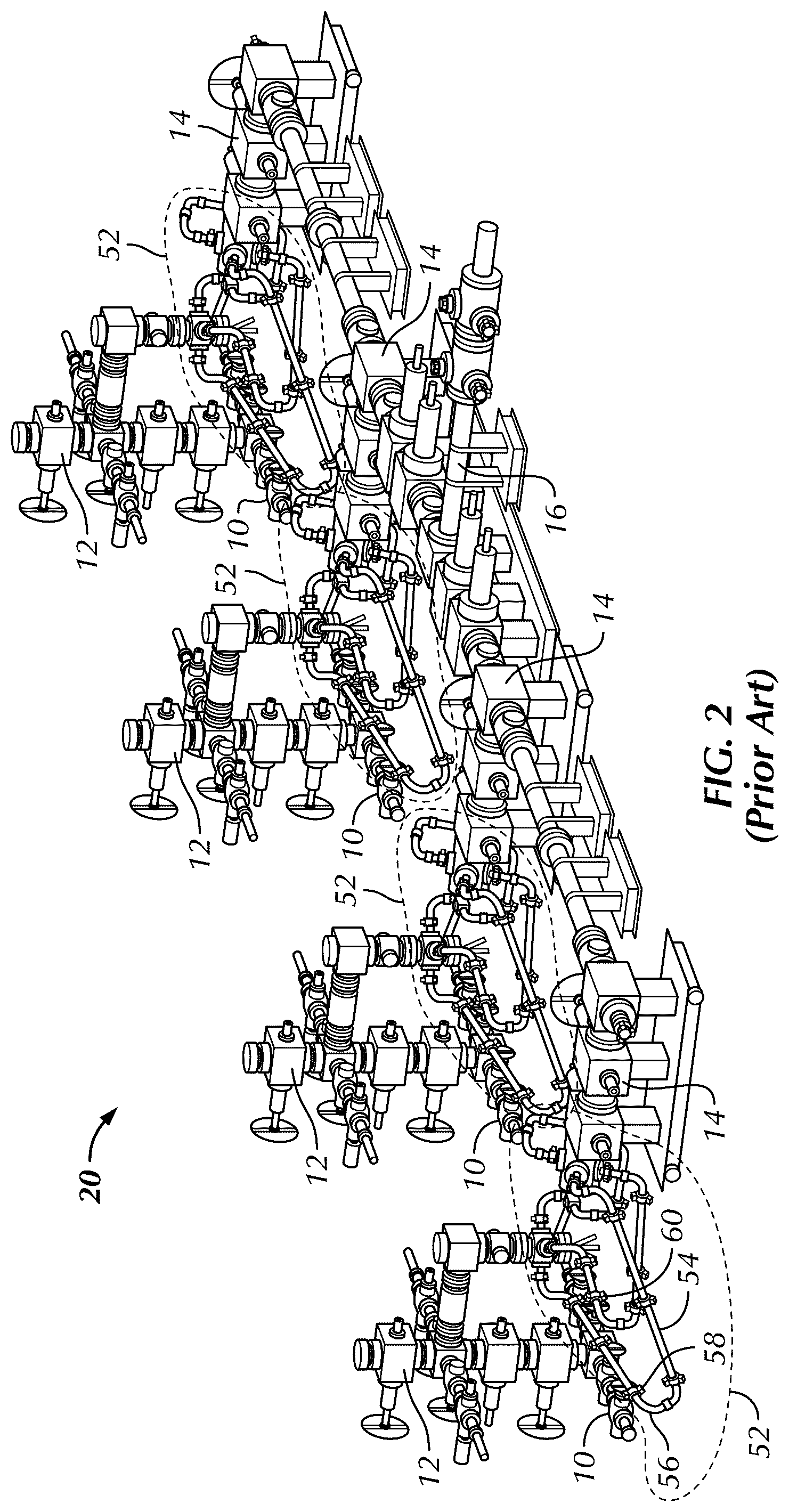Patent US12480393 Figure 2 – Well fracture systems and methods