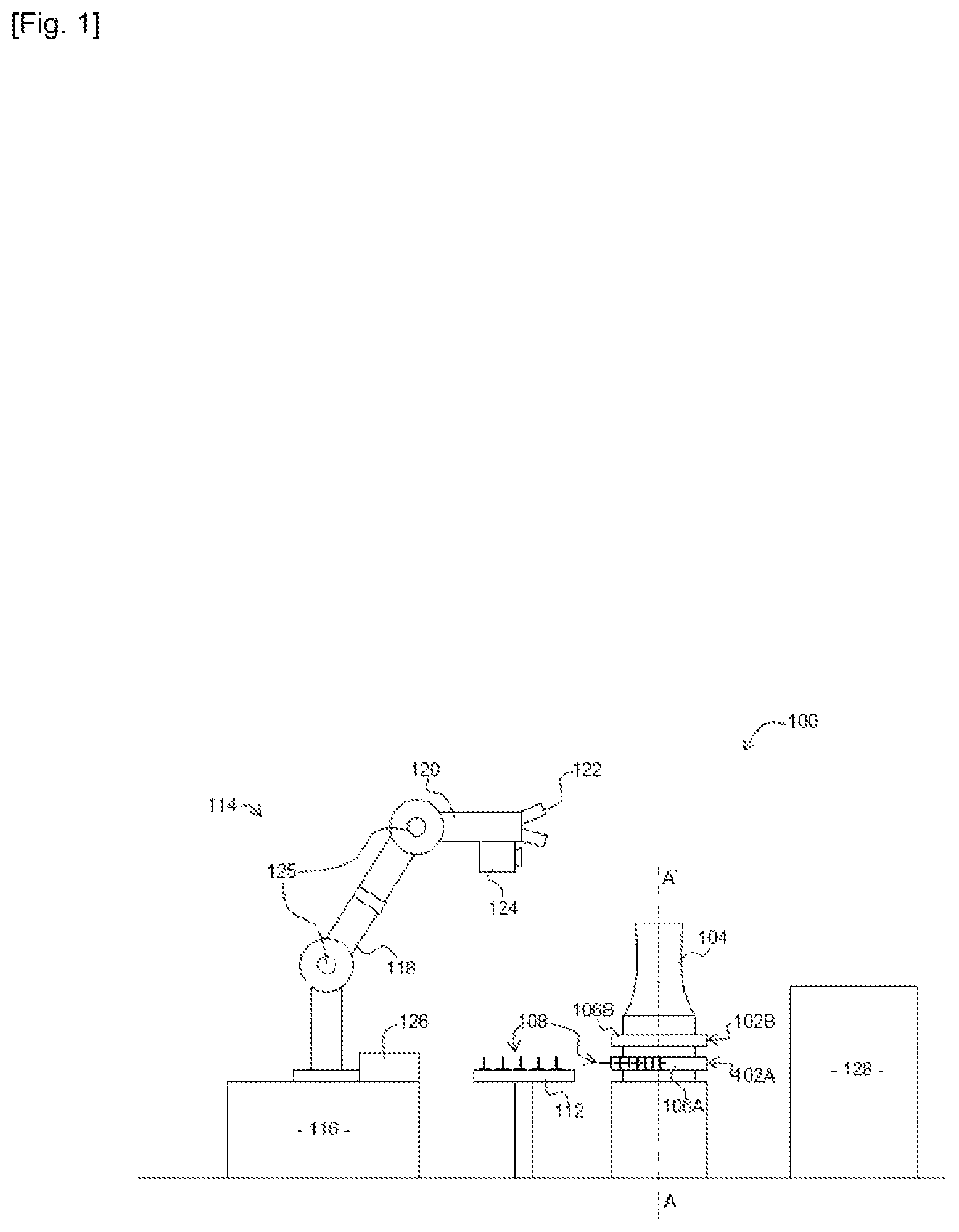 Patent US12480403 Figure 1 – Loading vanes onto a wheel