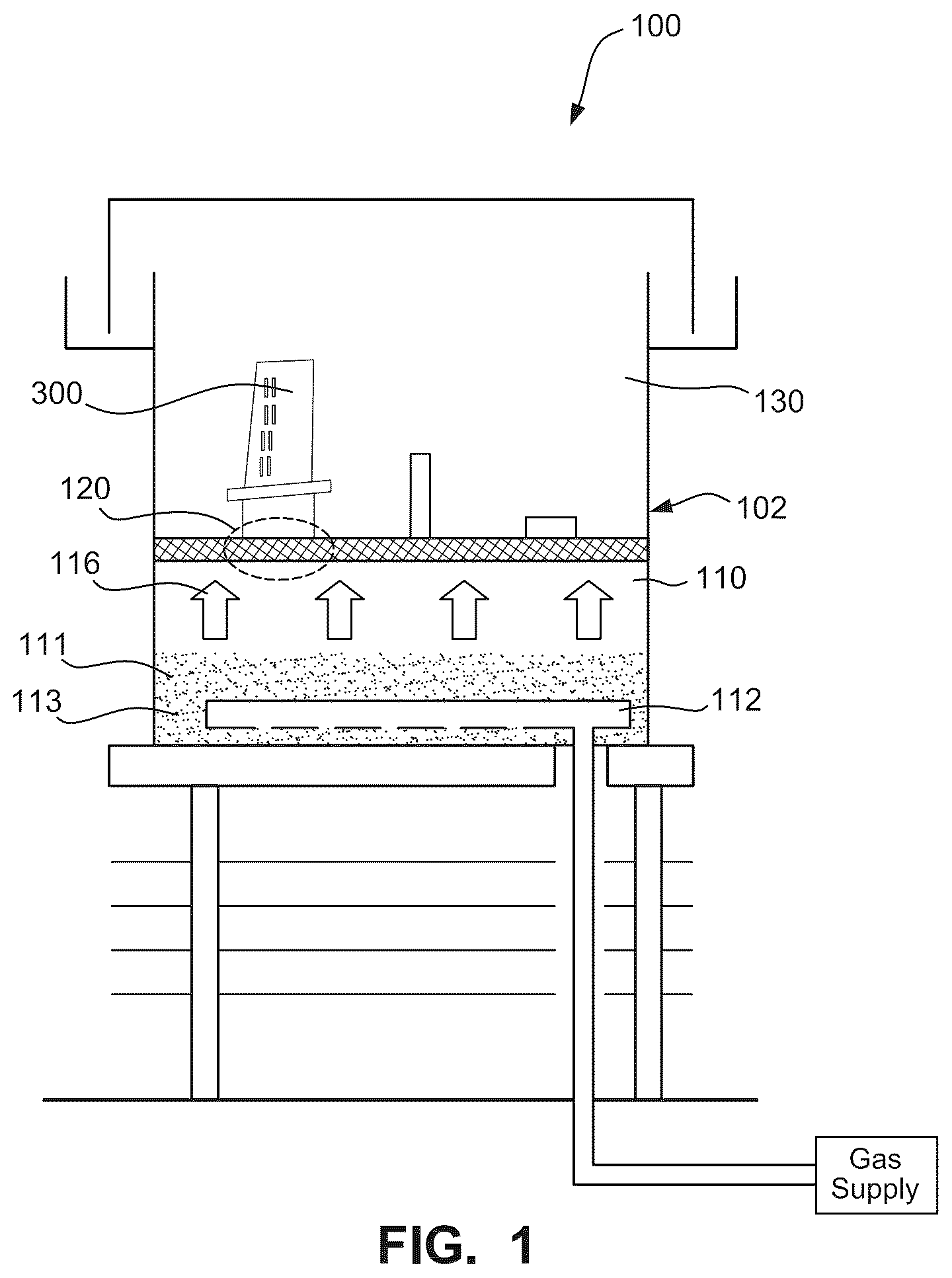 Patent US12480405 Figure 1 – Fluid flow distributor for vapor phase coating of turbine components